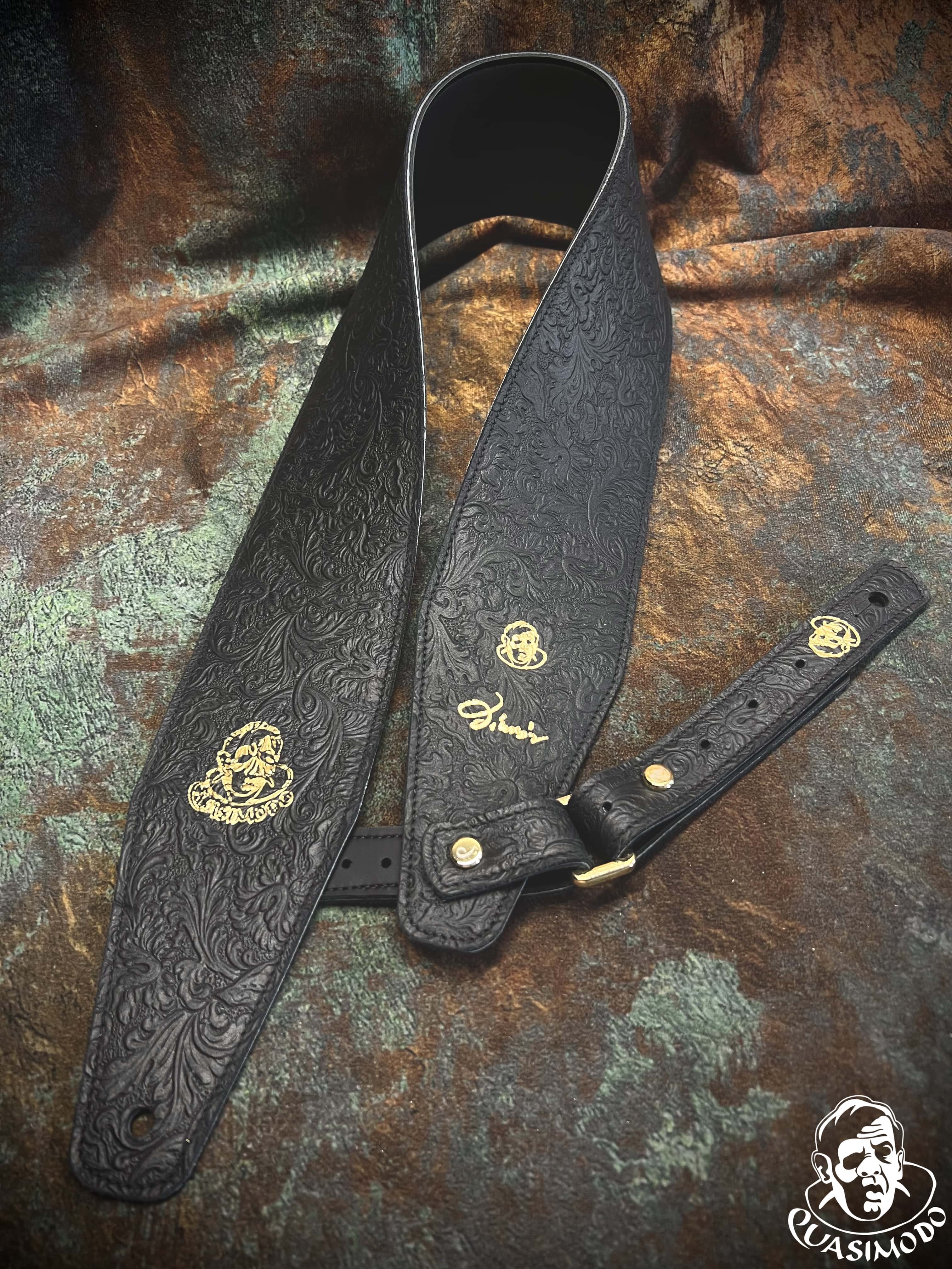 Image of Custom guitar straps-Face-Selected Design-S-020