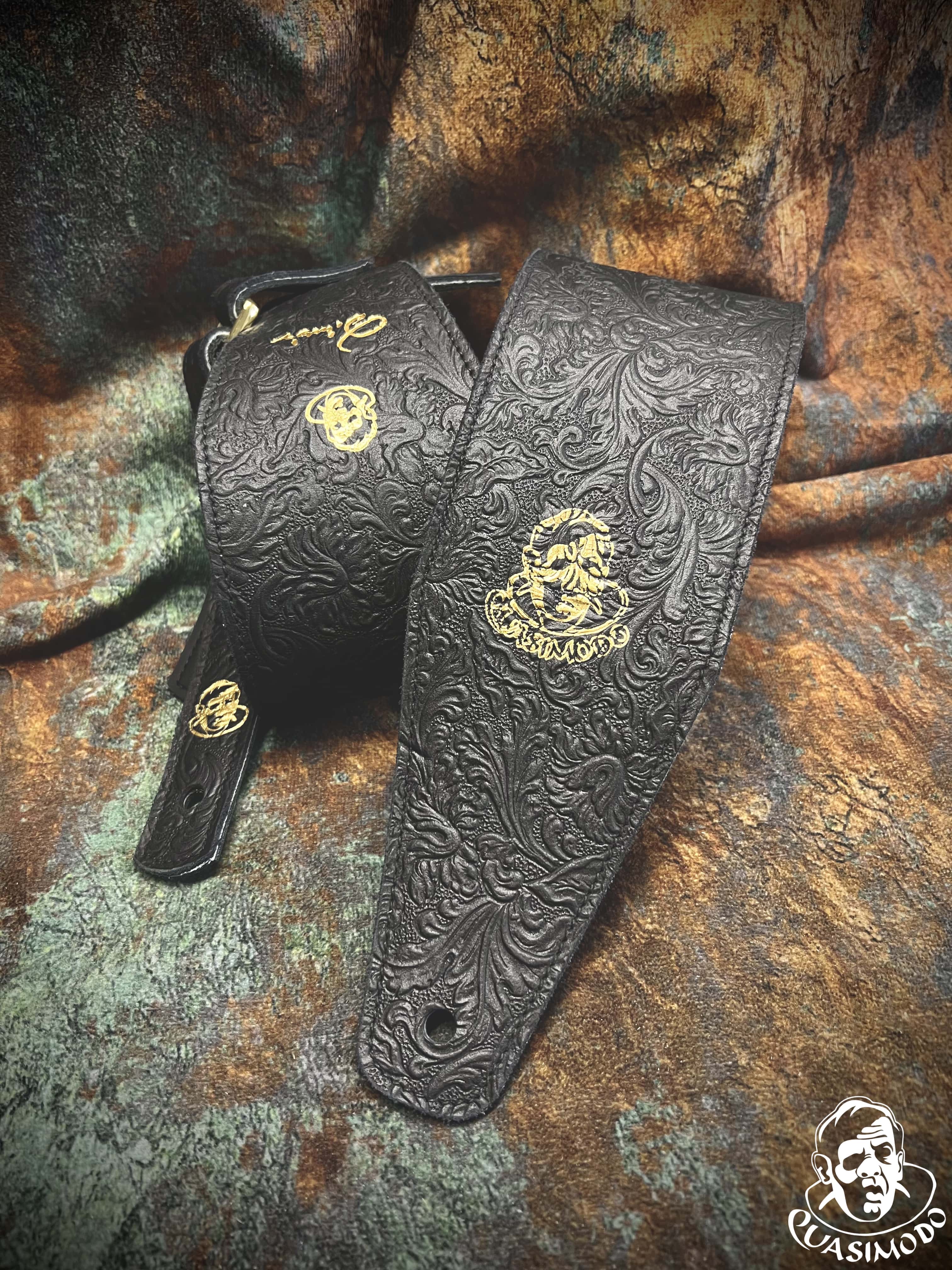 Image of Custom guitar straps-Face-Selected Design-S-020