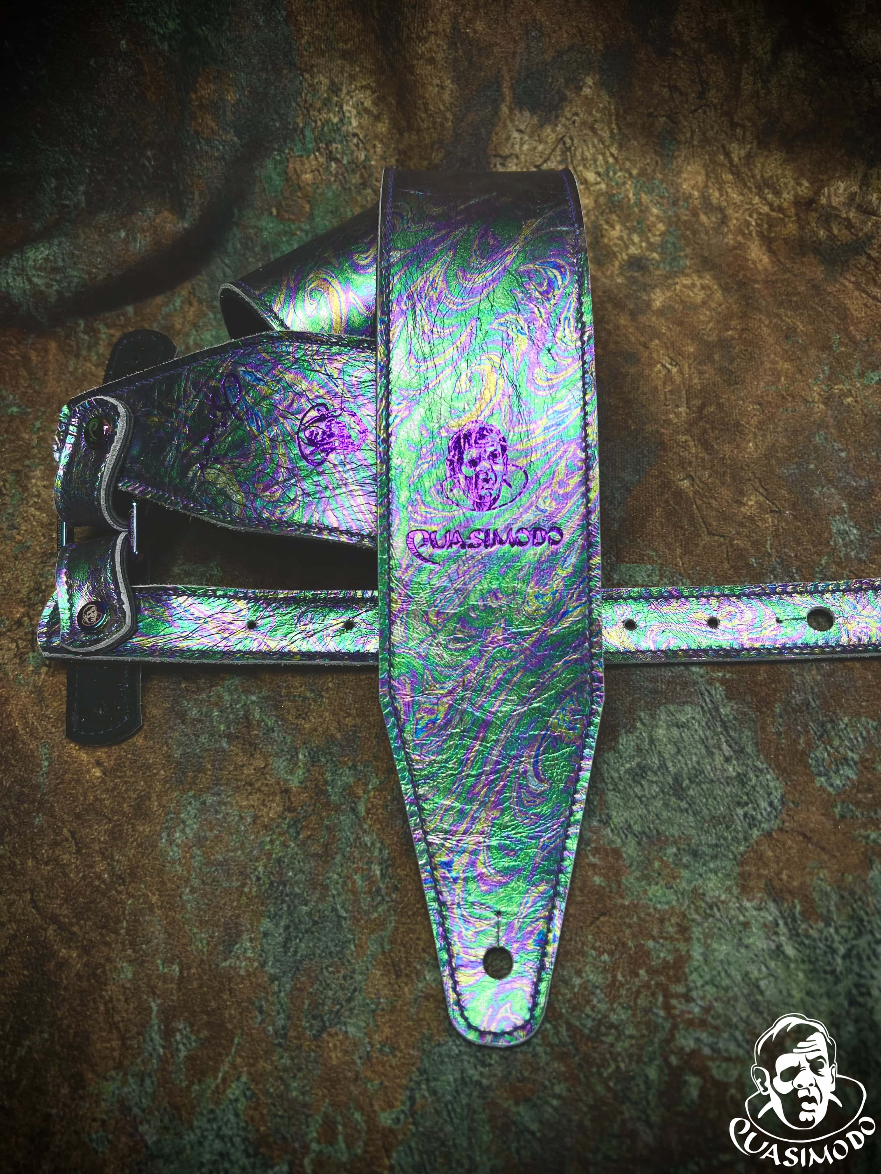 Limited edition custom guitar strap-Face-Limit Design-L-002