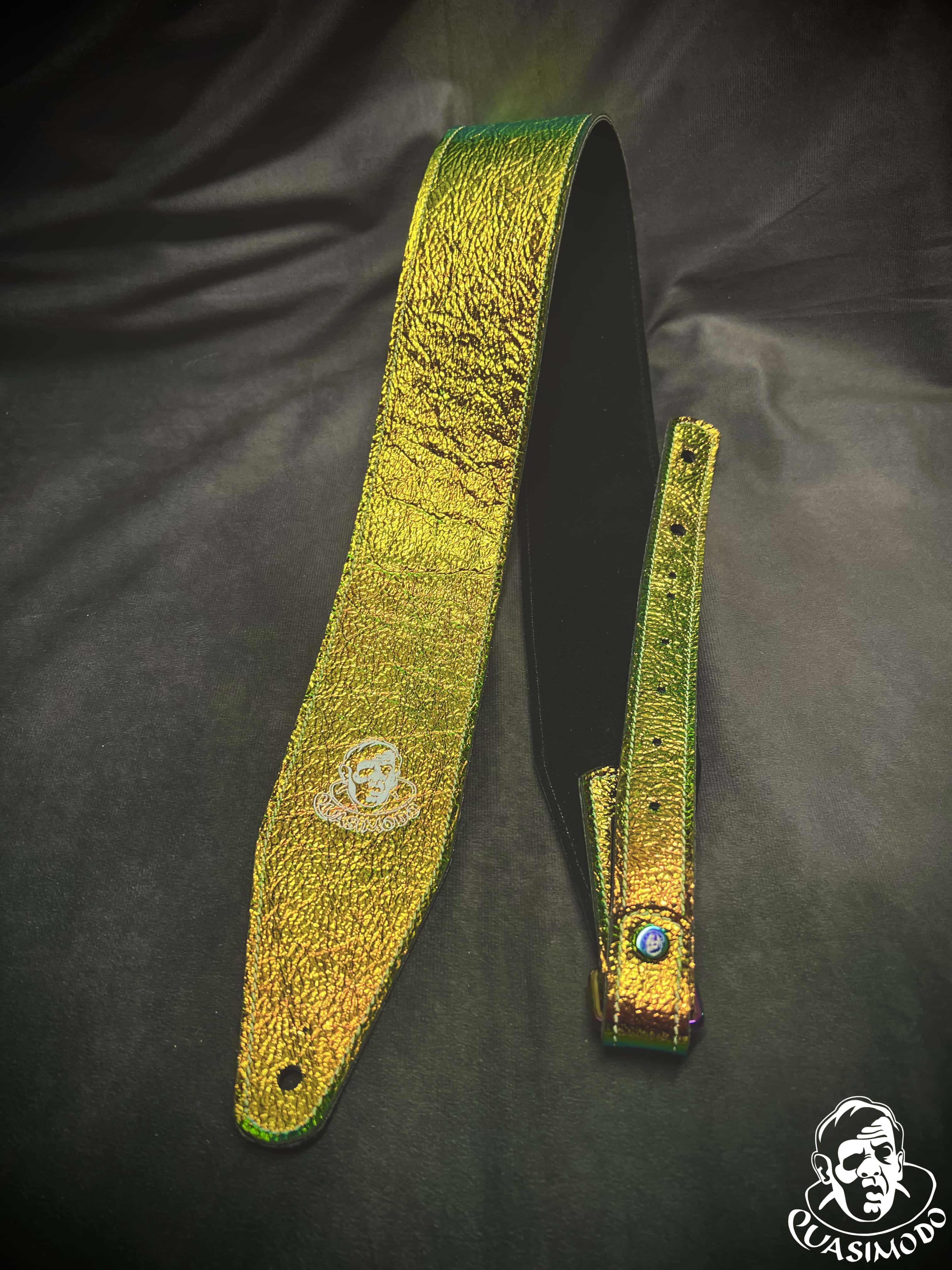 Image of Limited edition custom guitar strap-Face-Limit Design-L-021