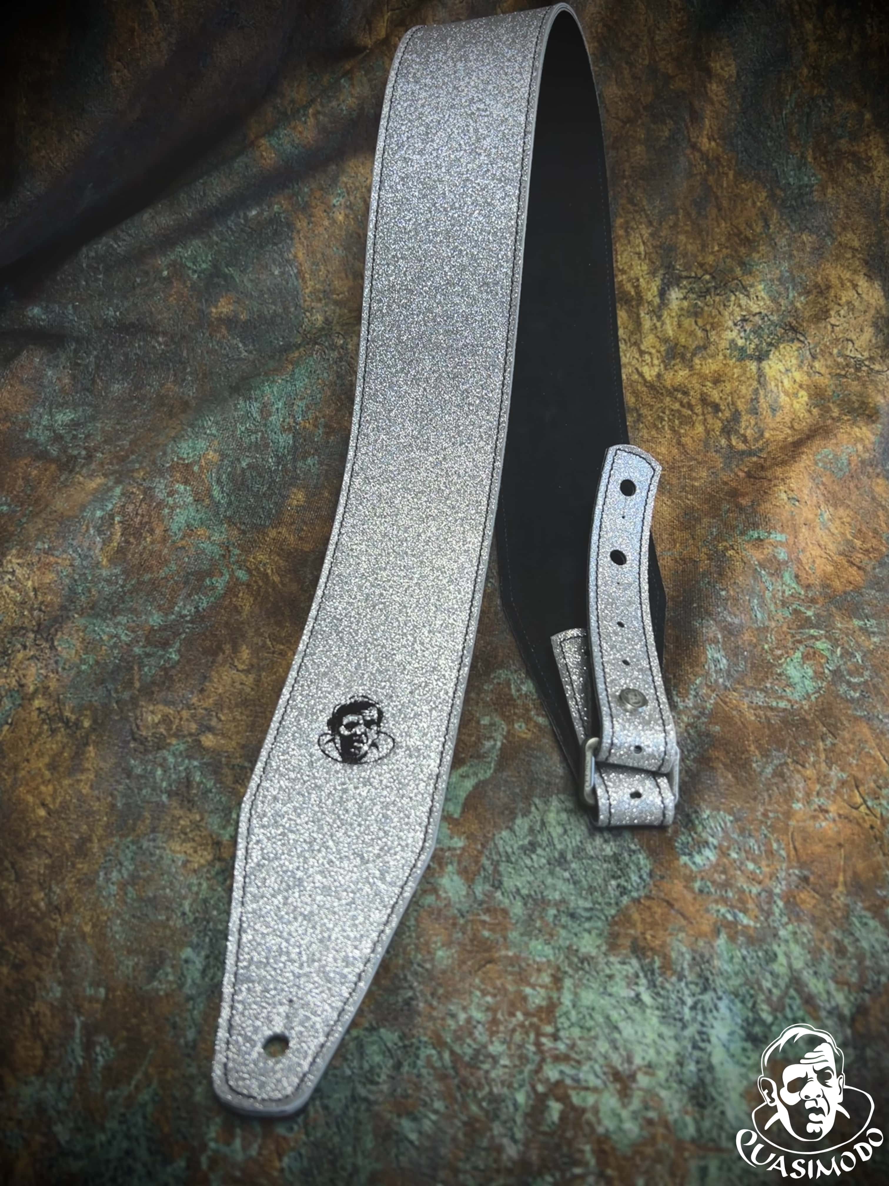 Image of Limited edition custom guitar strap-Face-Limit Design-L-031