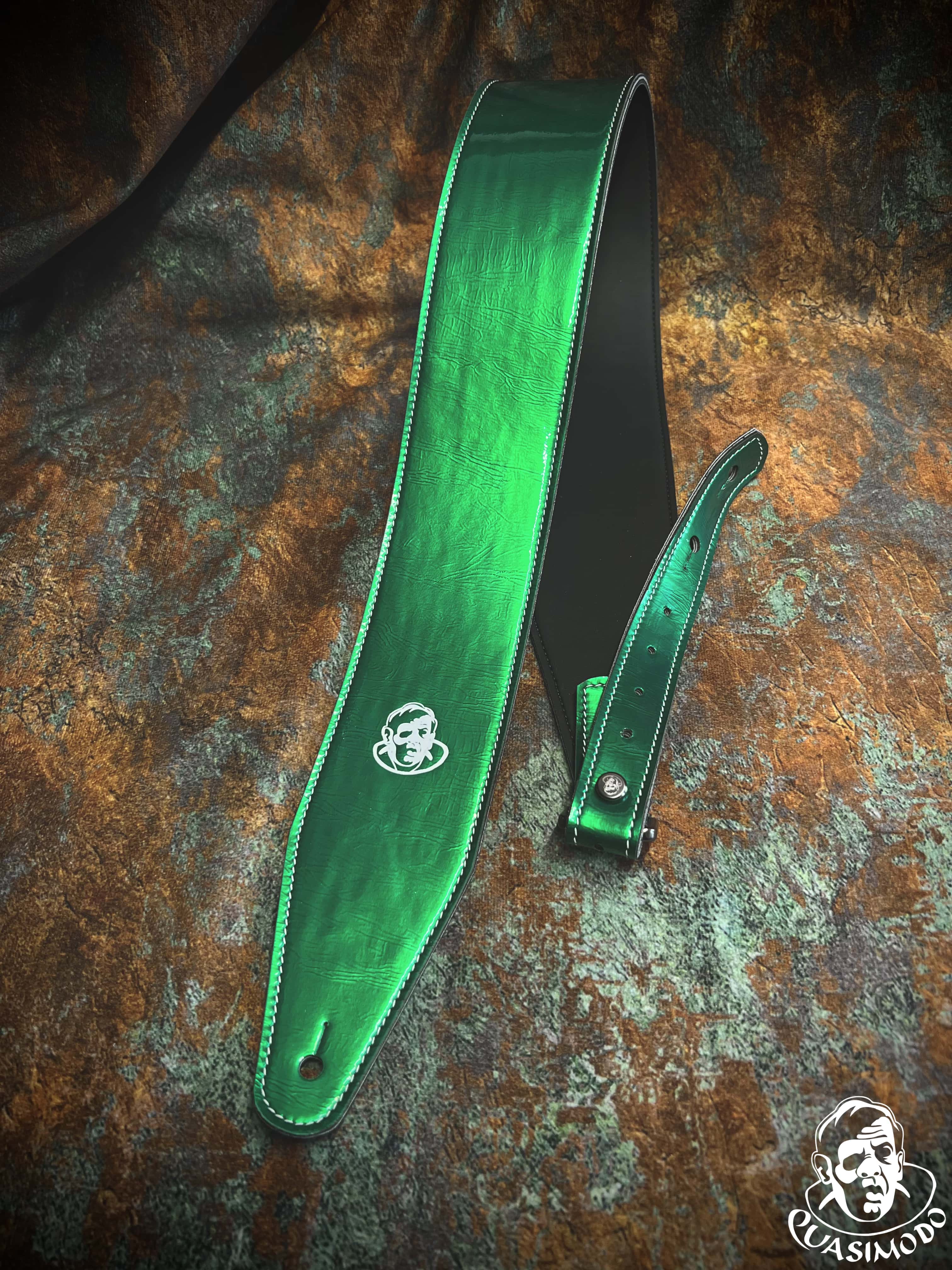 Image of Limited edition custom guitar strap-Face-Limit Design-L-032