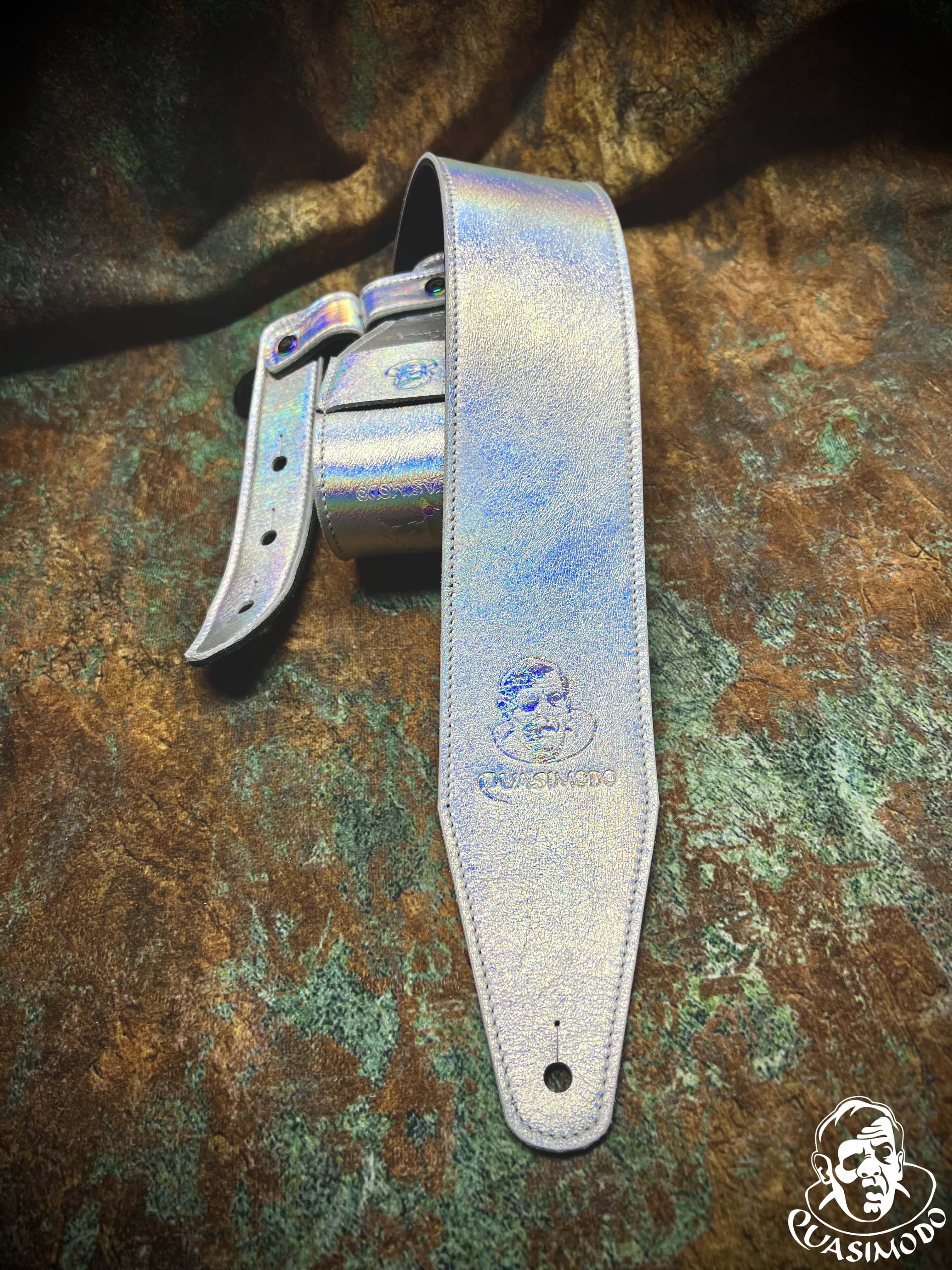 Image of Limited edition custom guitar strap-Face-Limit Design-L-055