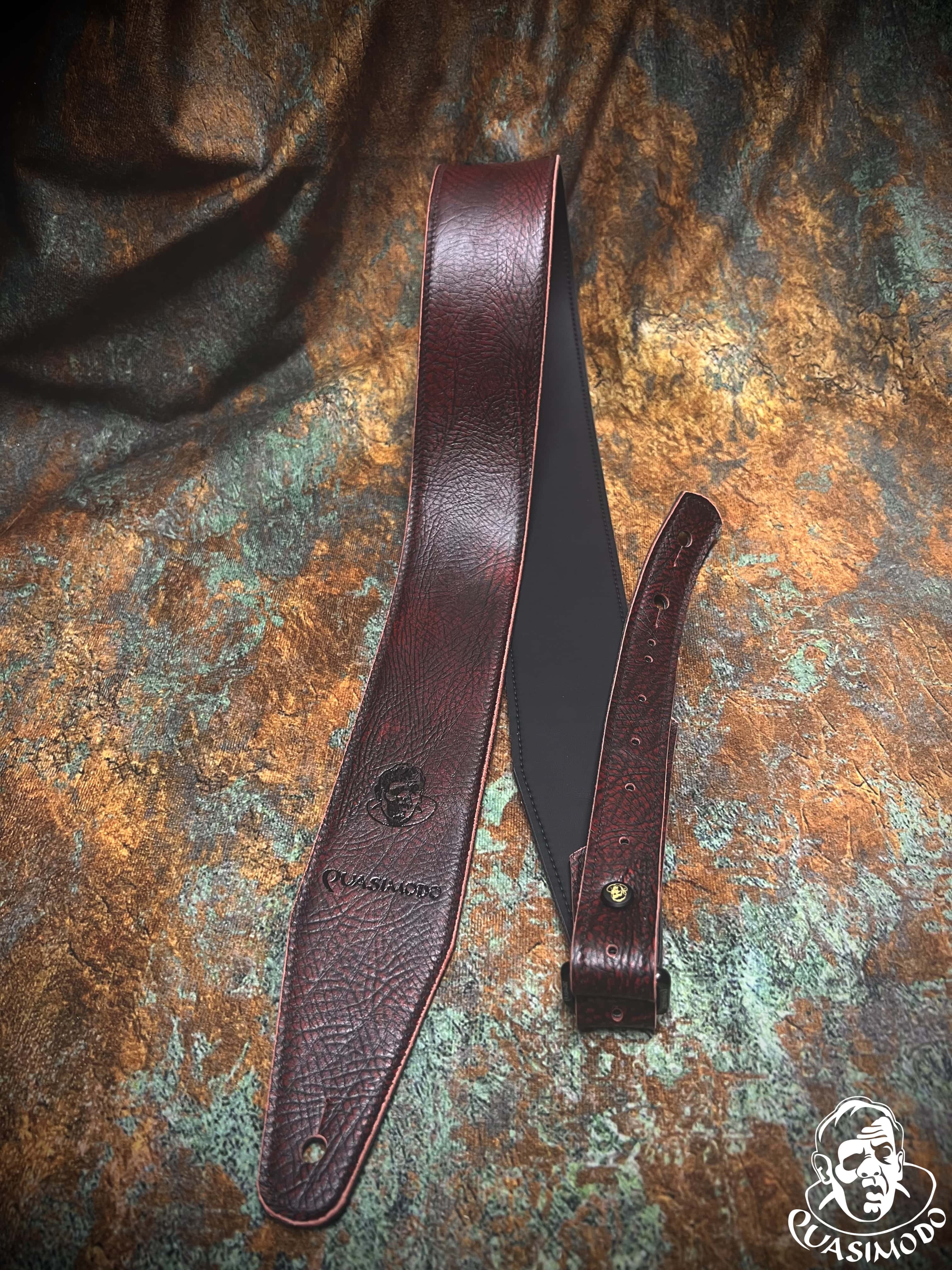 Image of Limited edition custom guitar strap-Face-Limit Design-L-067