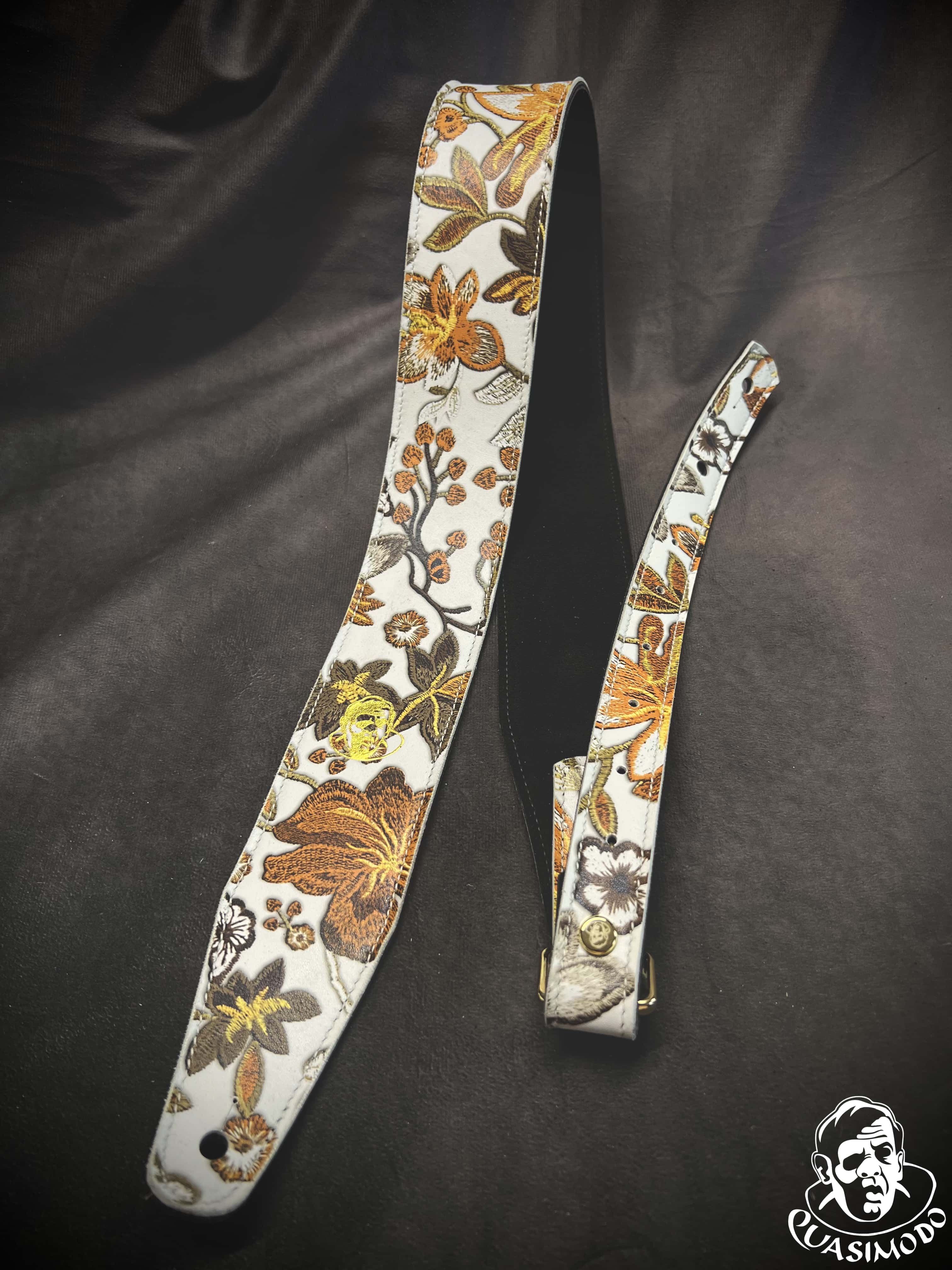 Image of Limited edition custom guitar strap-Face-Limit Design-L-099