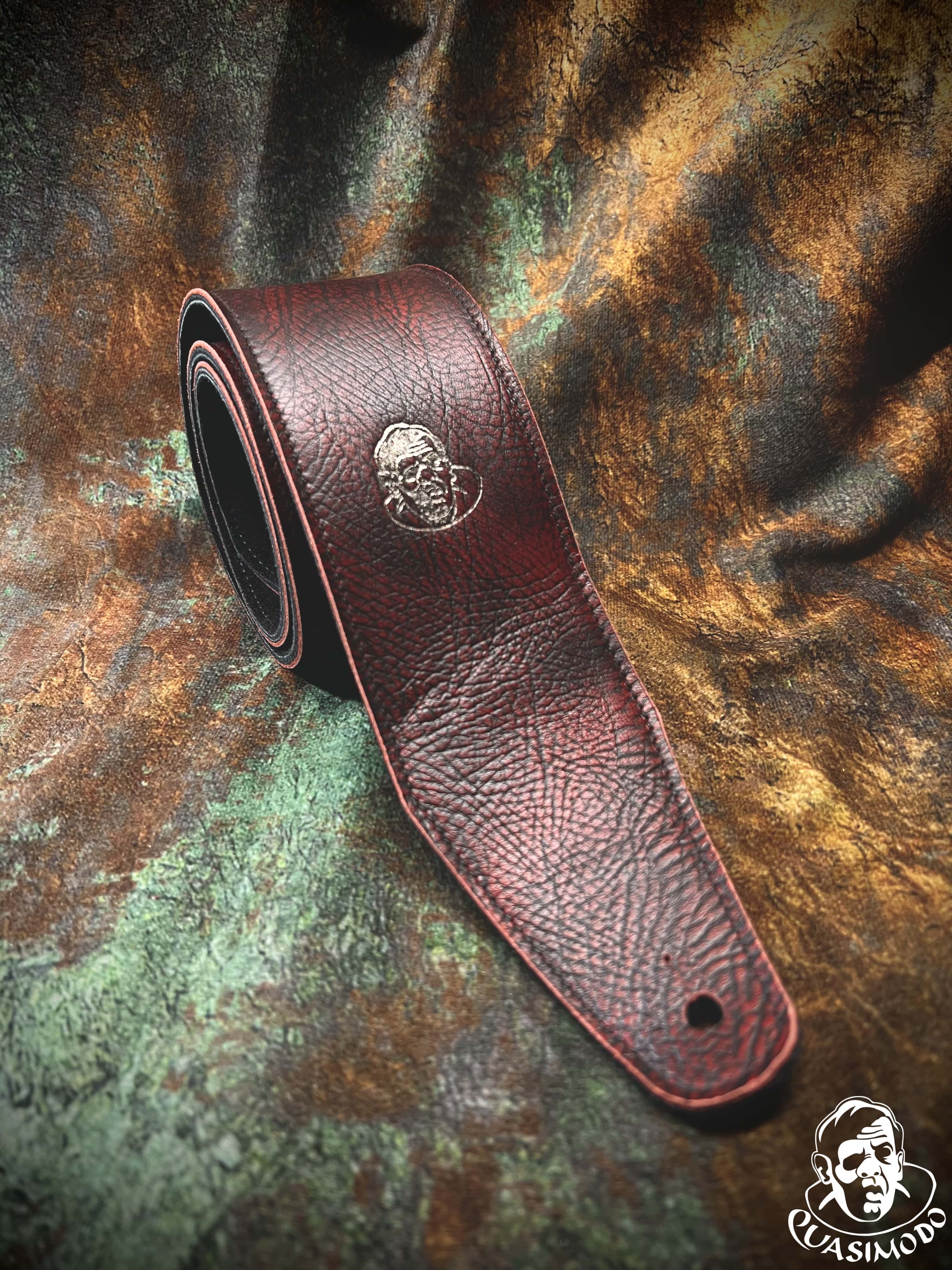 Image of Limited edition custom guitar strap-Face-Limit Design-L-134