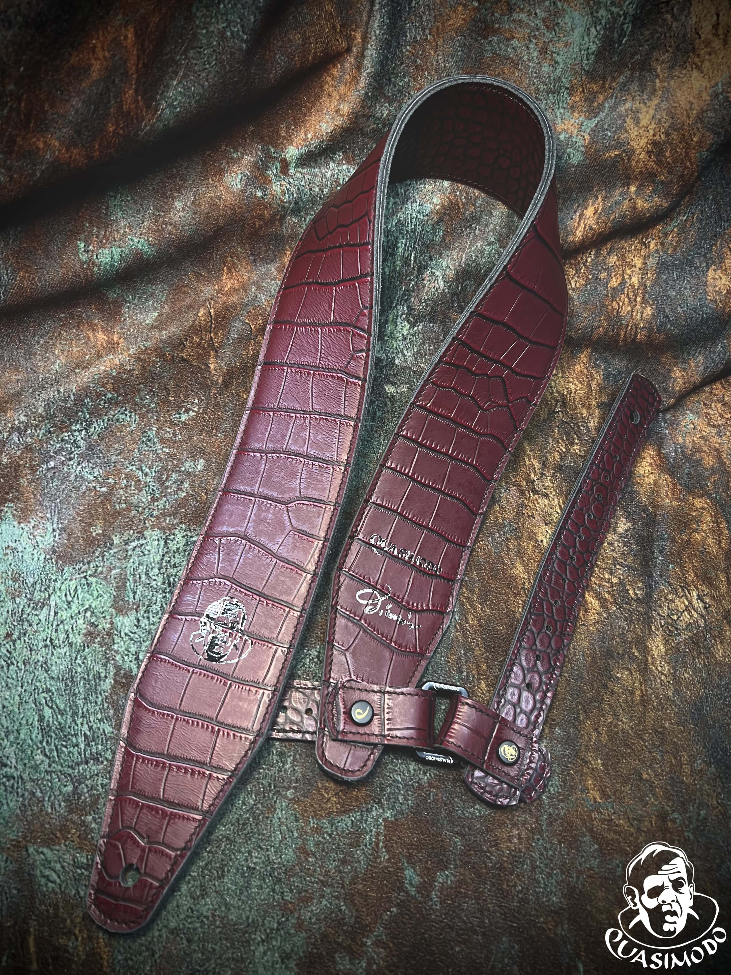 Limited edition custom guitar strap-Face-Limit Design-L-140
