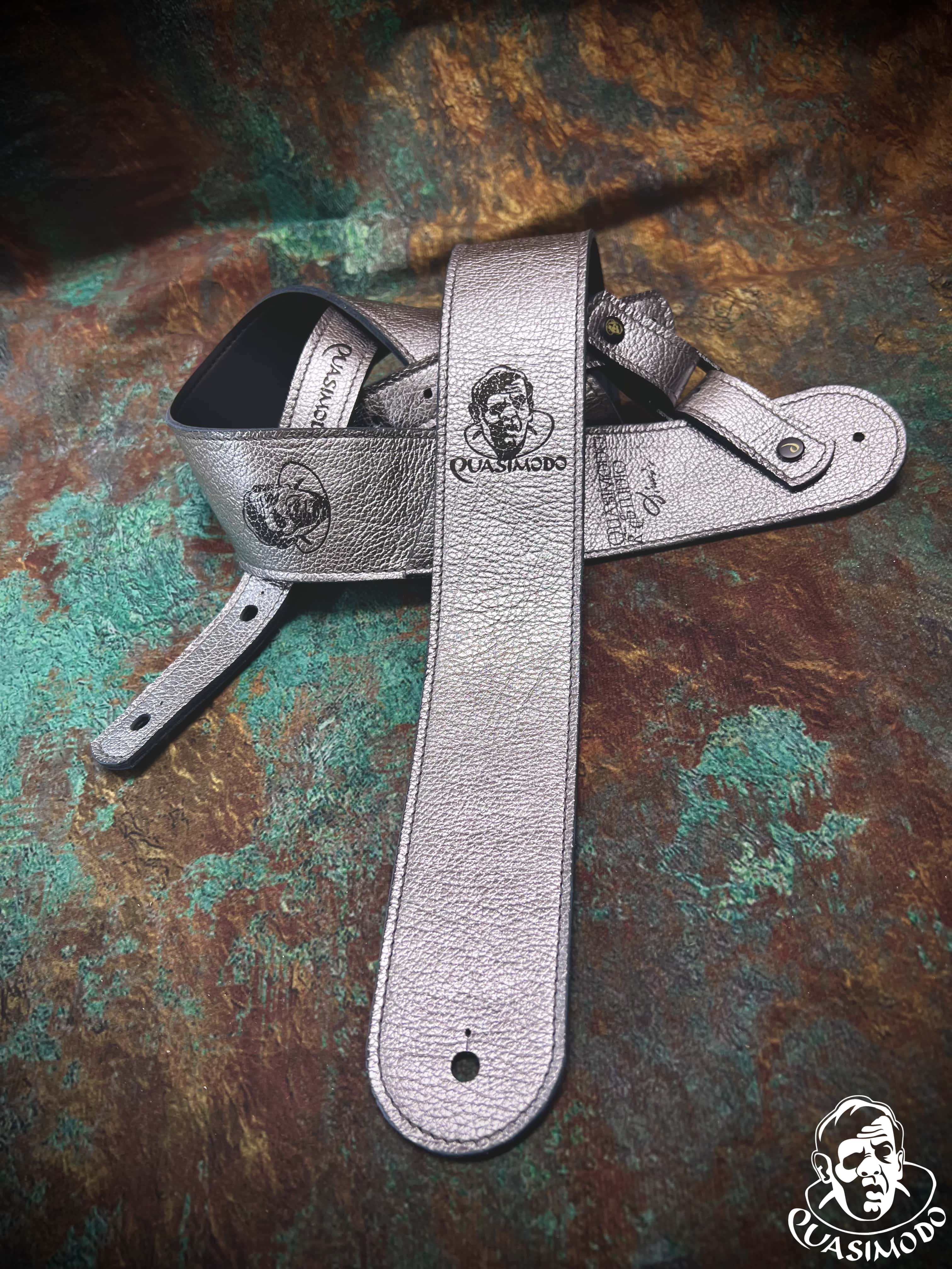 Image of Limited edition custom guitar strap-Face-Limit Design-L-238