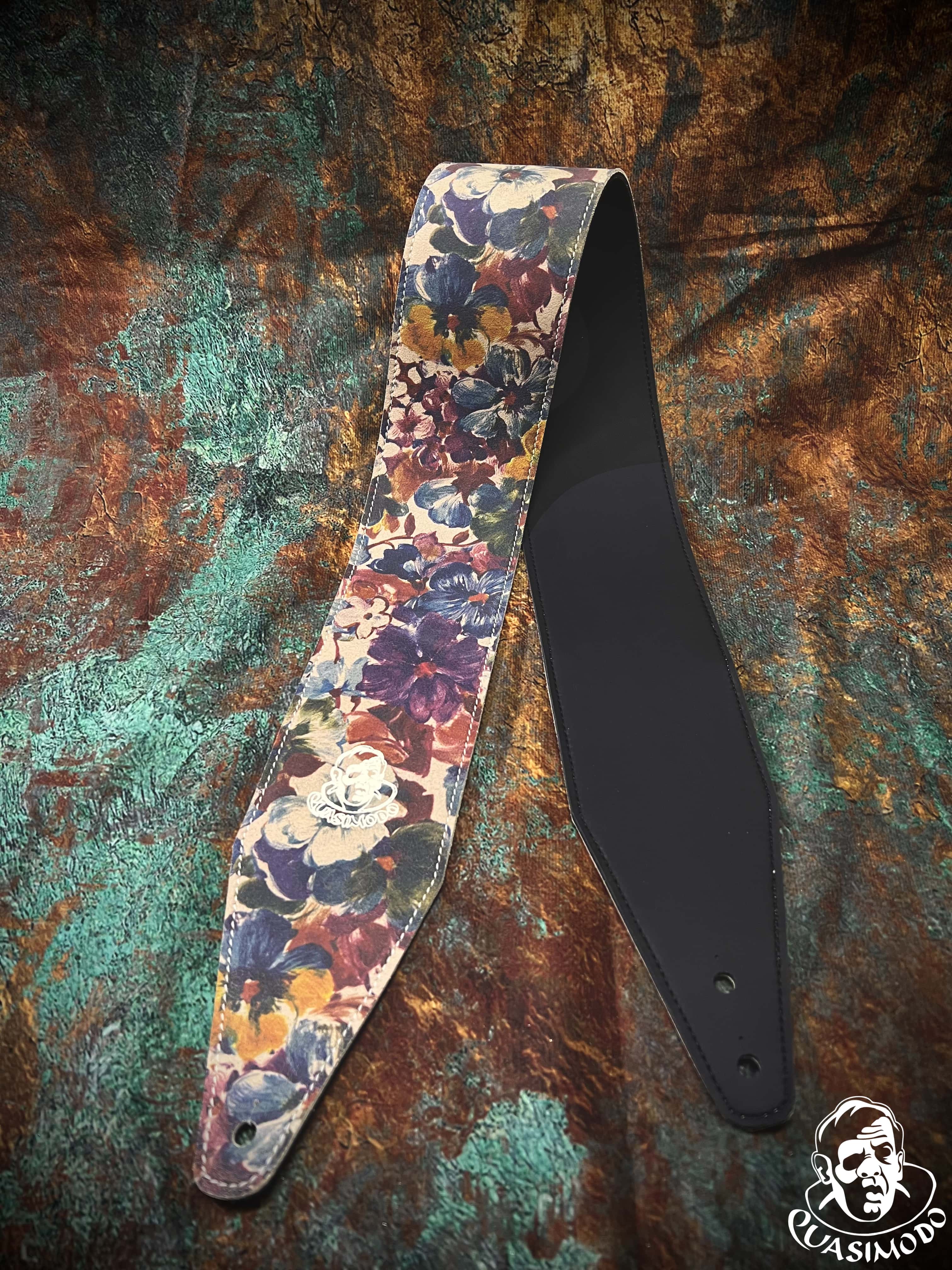 Image of Limited edition custom guitar strap-Face-Limit Design-L-265