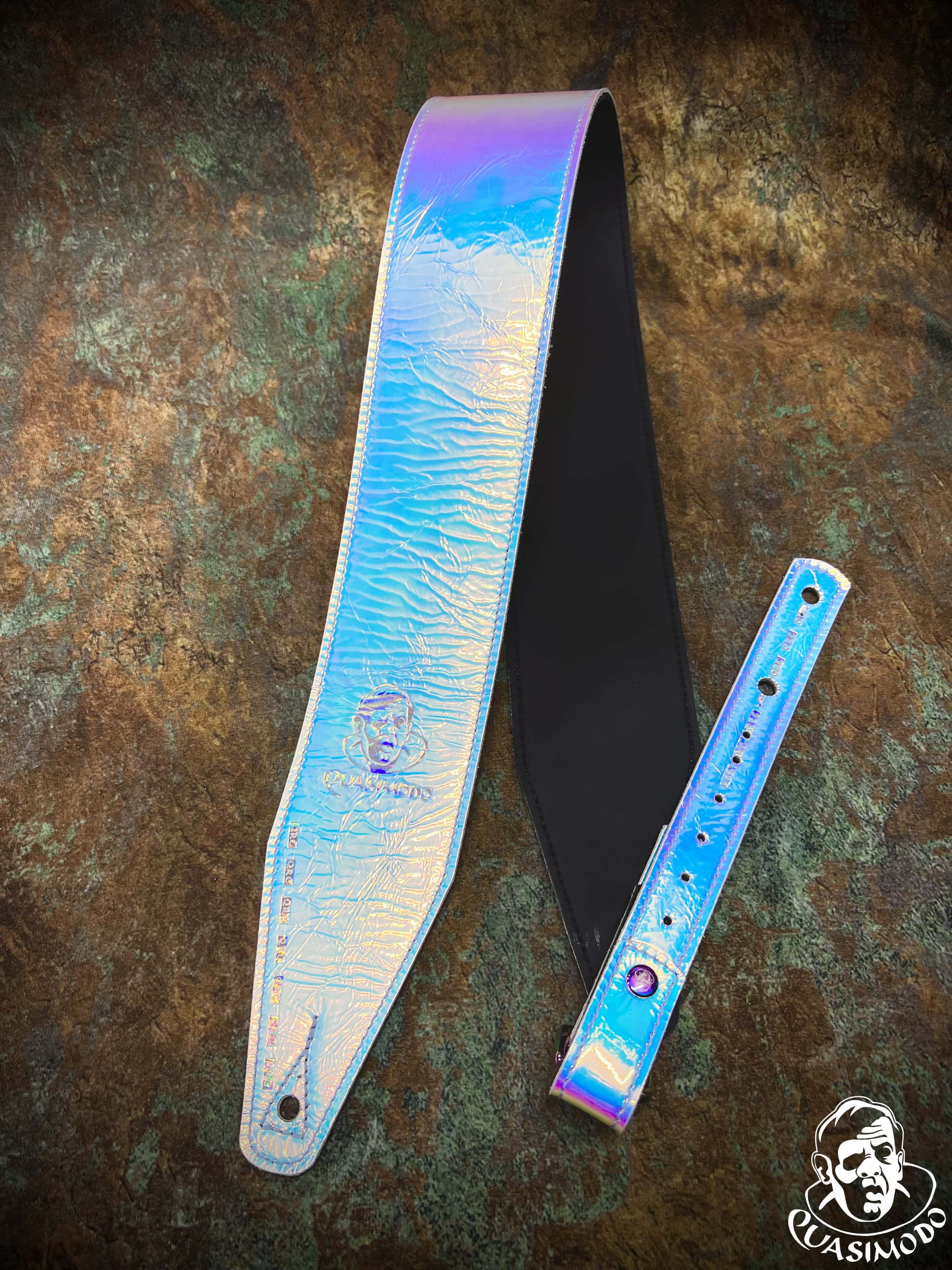 Image of Limited edition custom guitar strap-Face-Limit Design-L-269