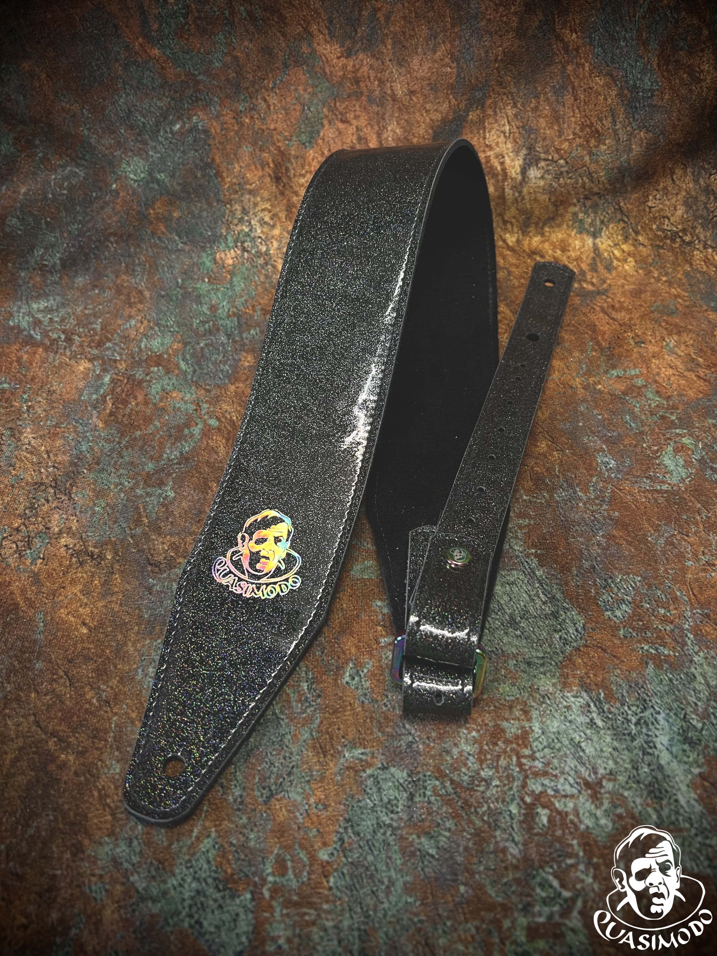 Image of Limited edition custom guitar strap-Face-Limit Design-L-272