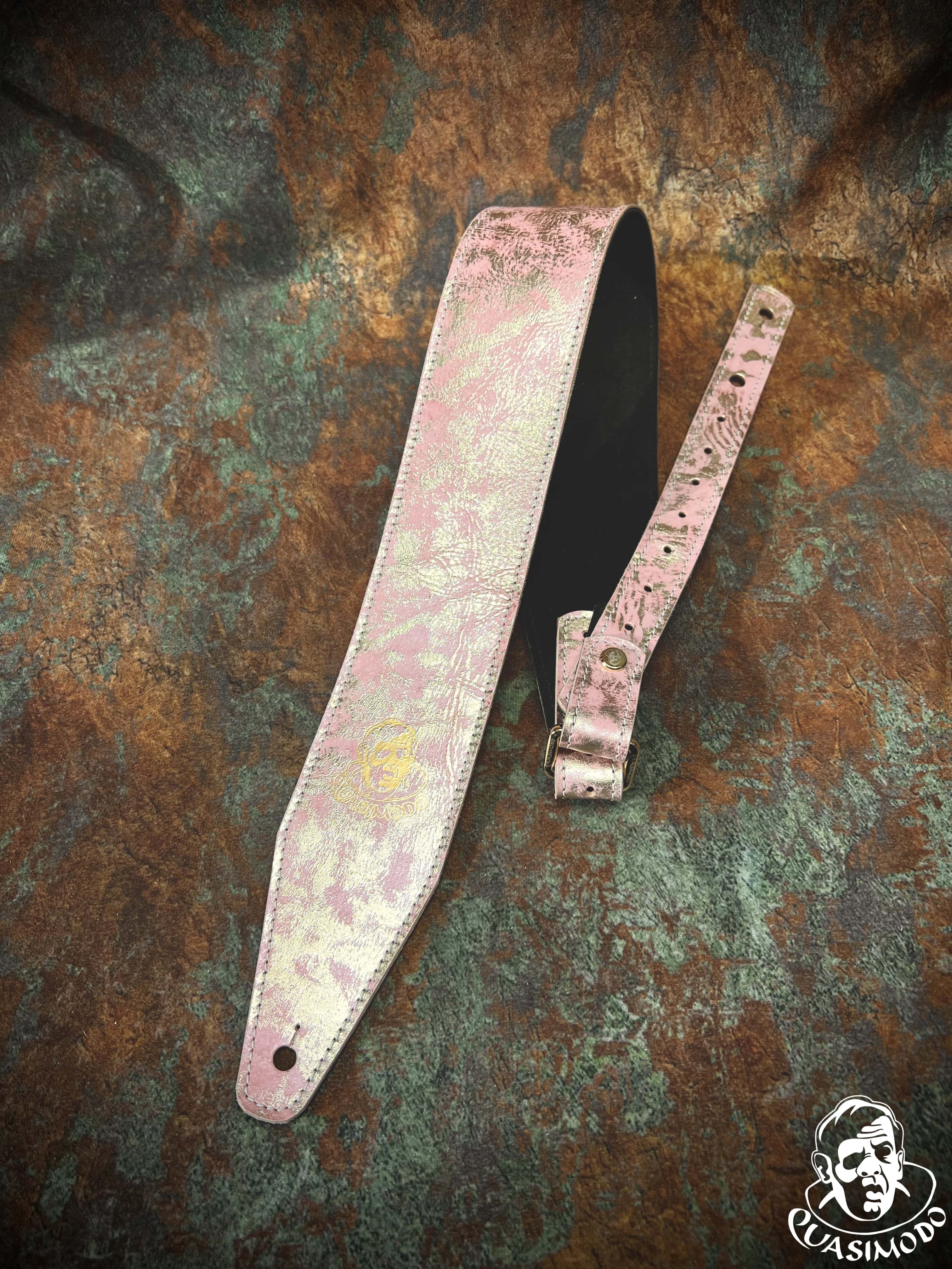 Image of Limited edition custom guitar strap-Face-Limit Design-L-273