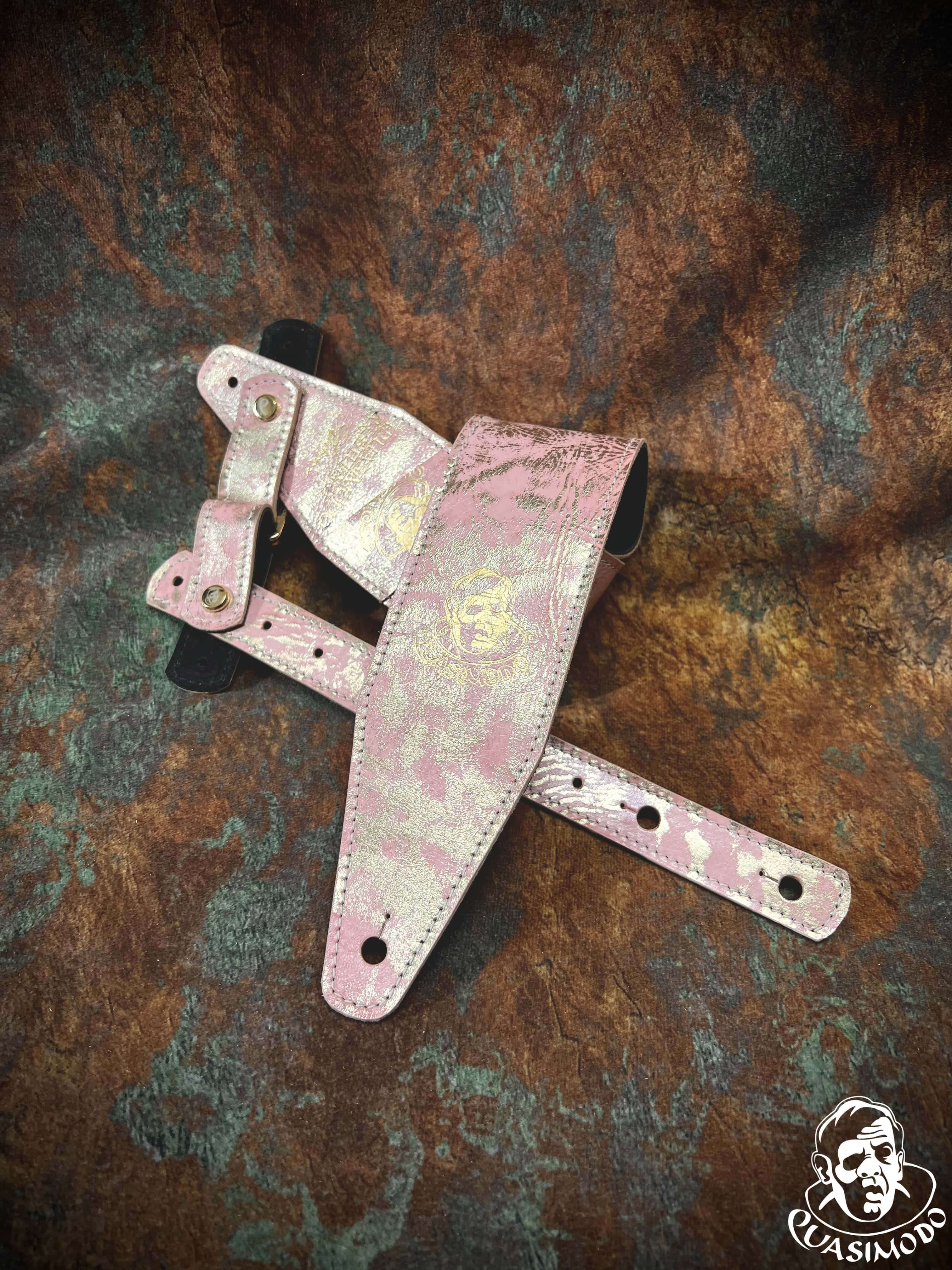Limited edition custom guitar strap-Face-Limit Design-L-273