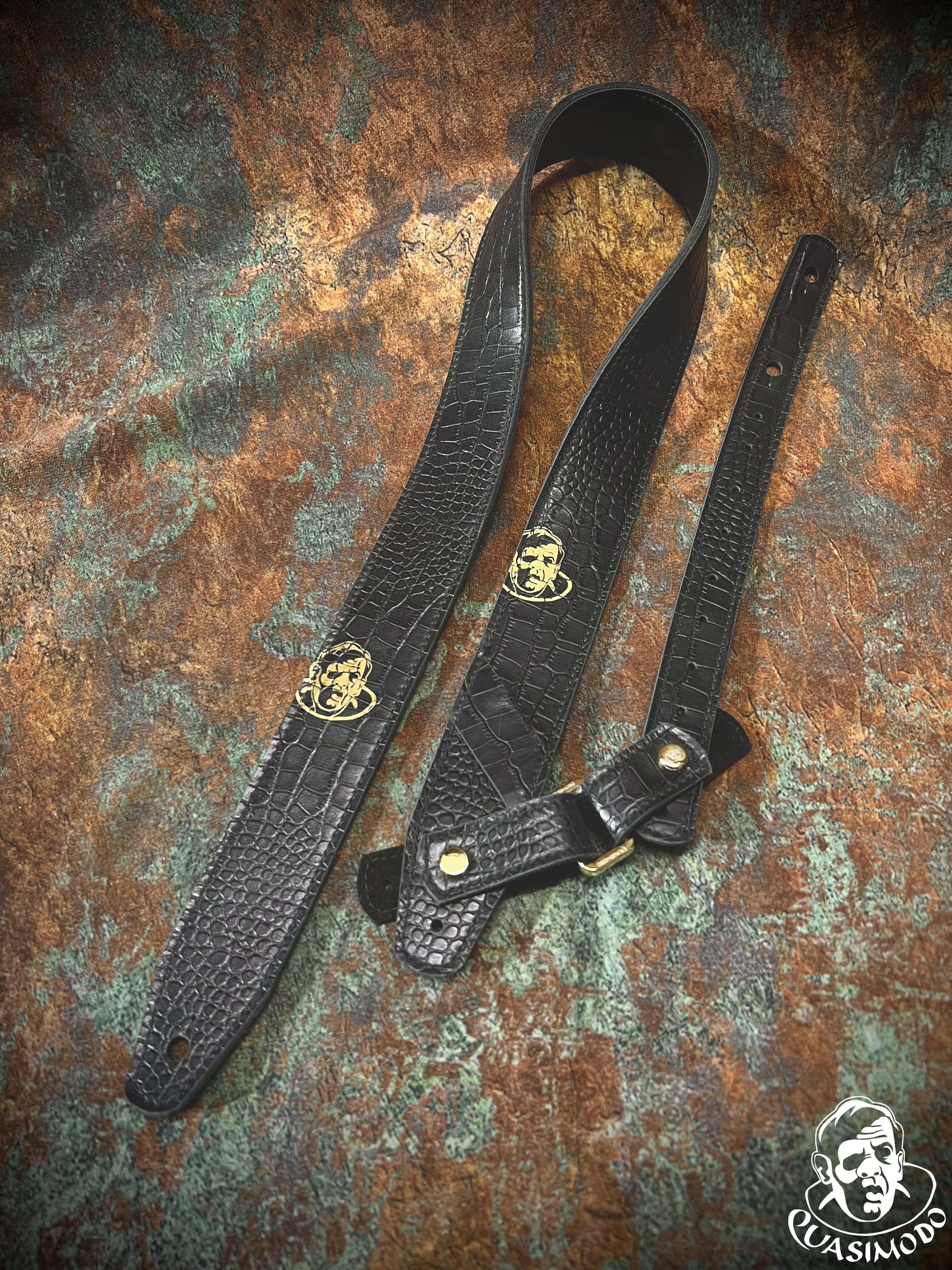 Limited edition custom guitar strap-Face-Limit Design-L-275