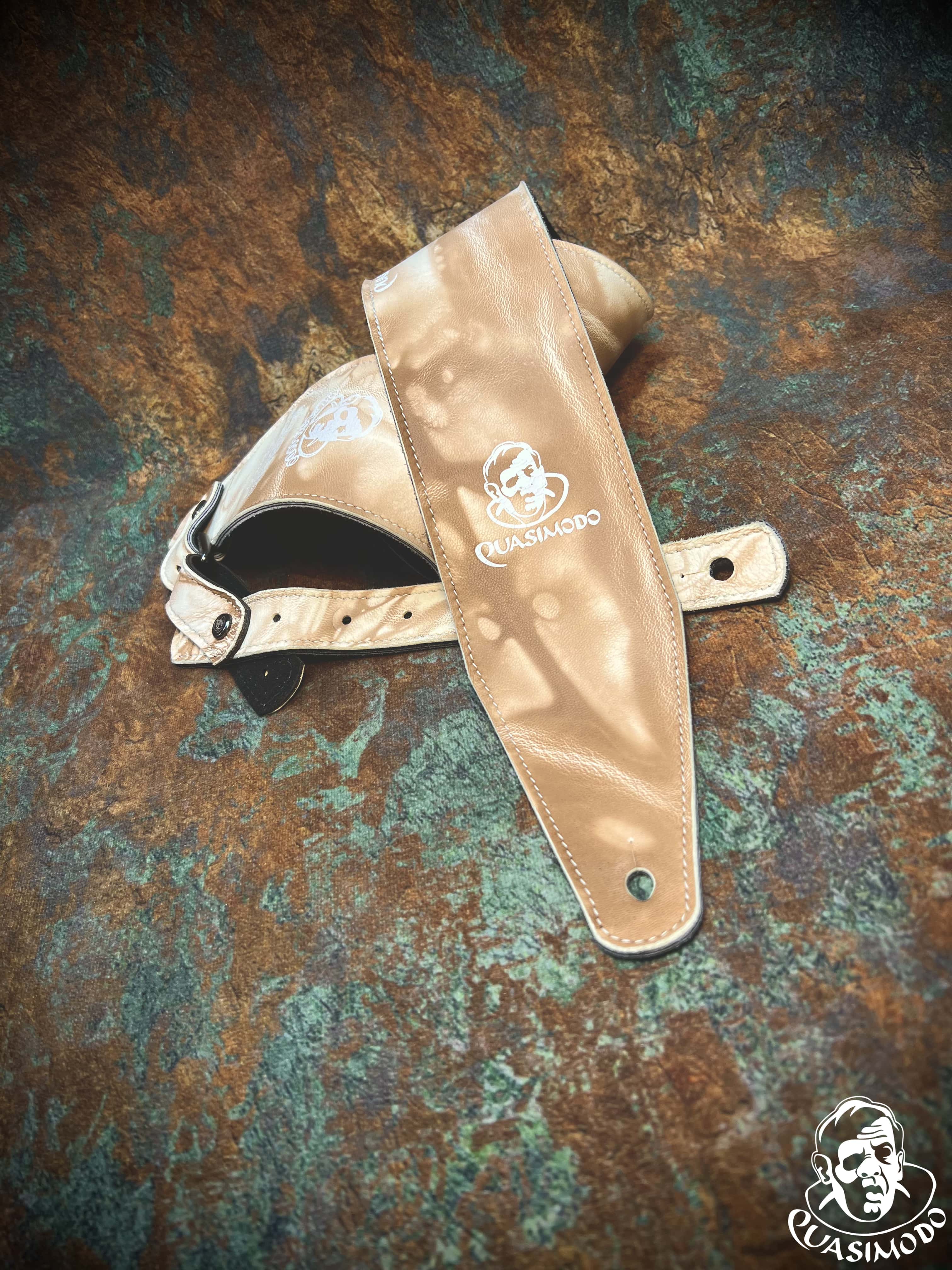 Image of Limited edition custom guitar strap-Face-Limit Design-L-288