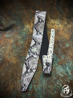Image of Limited edition custom guitar strap-Face-Limit Design-L-296
