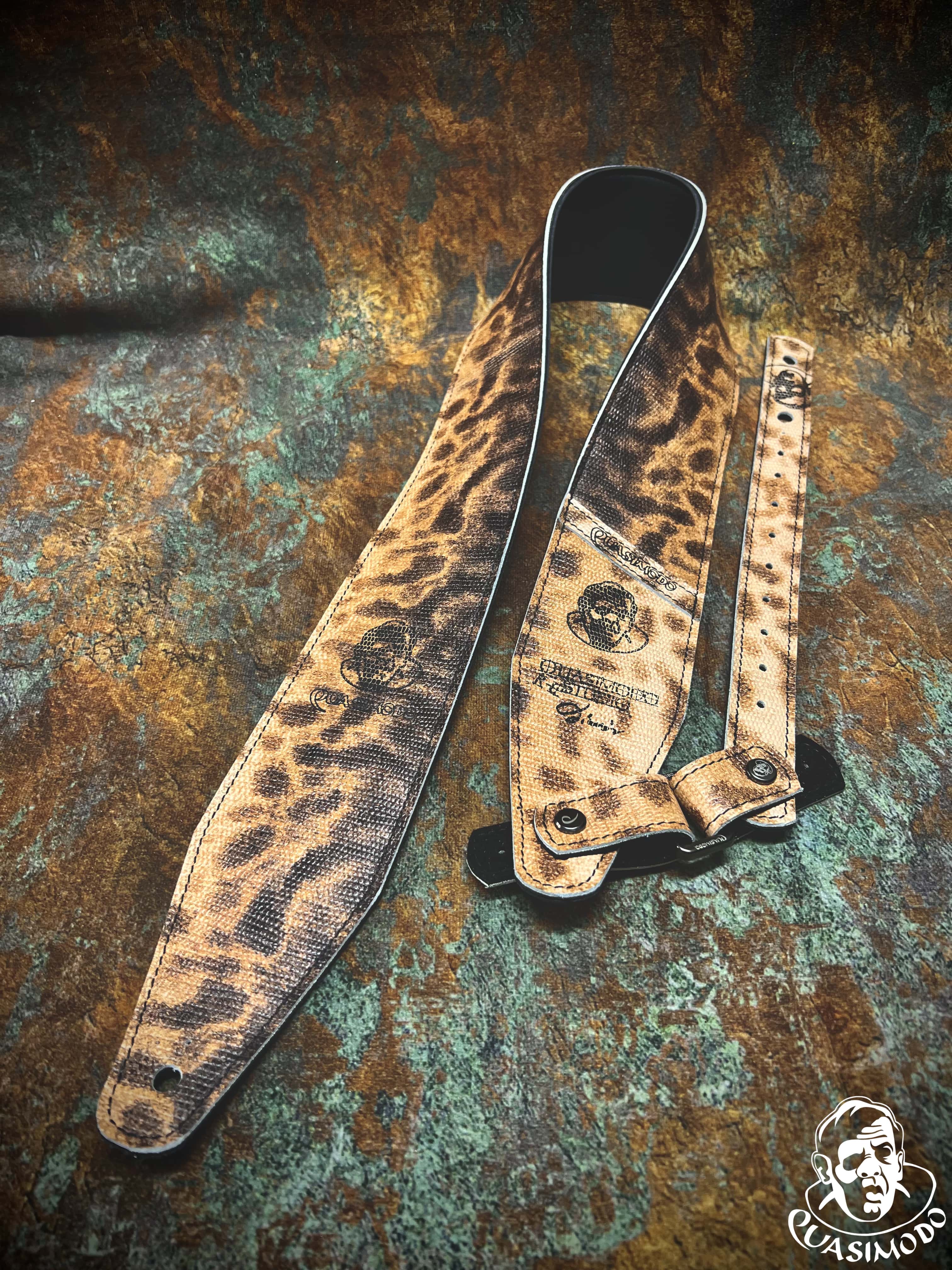 Limited edition custom guitar strap-Face-Limit Design-L-297