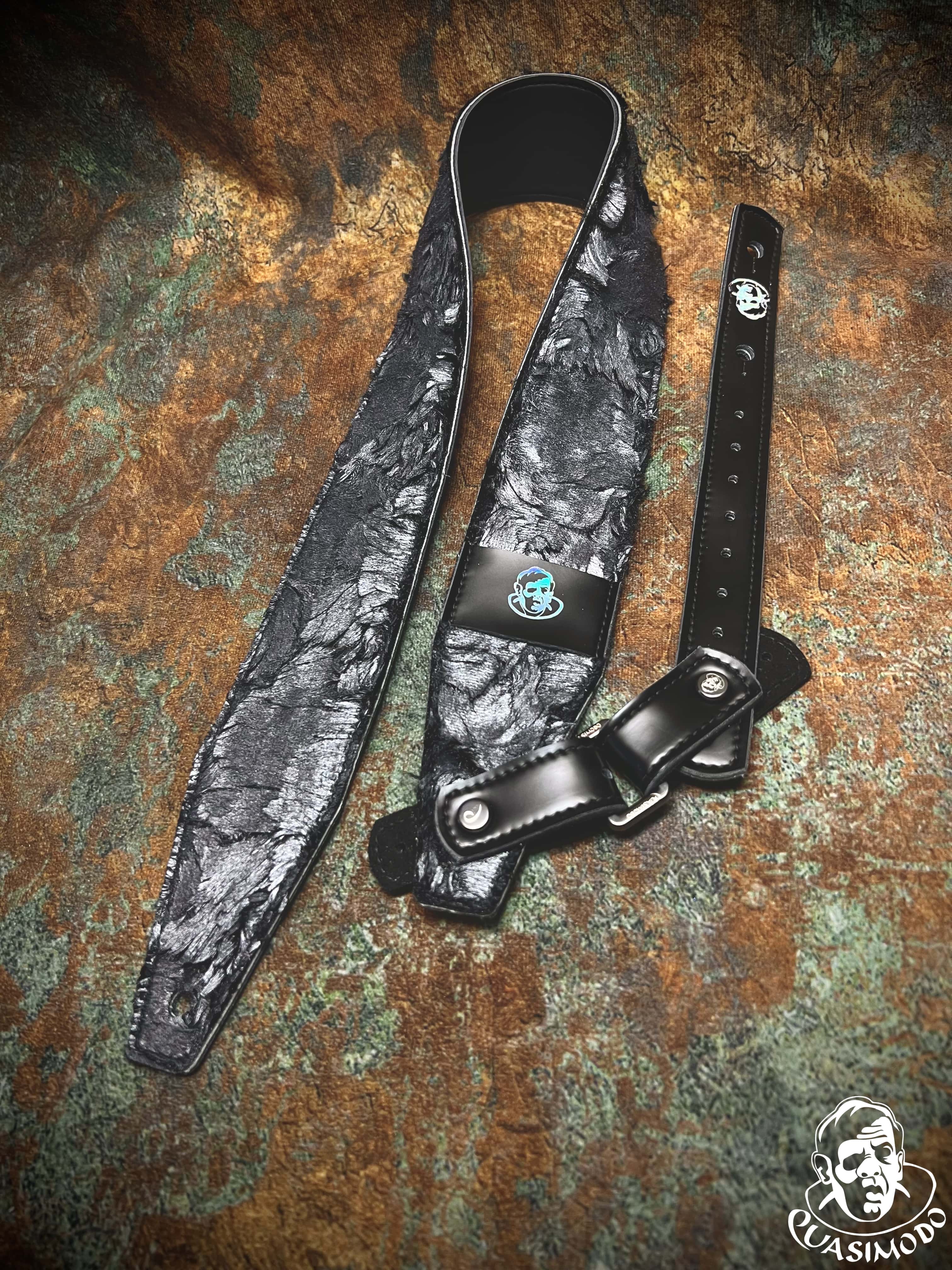 Limited edition custom guitar strap-Face-Limit Design-L-314
