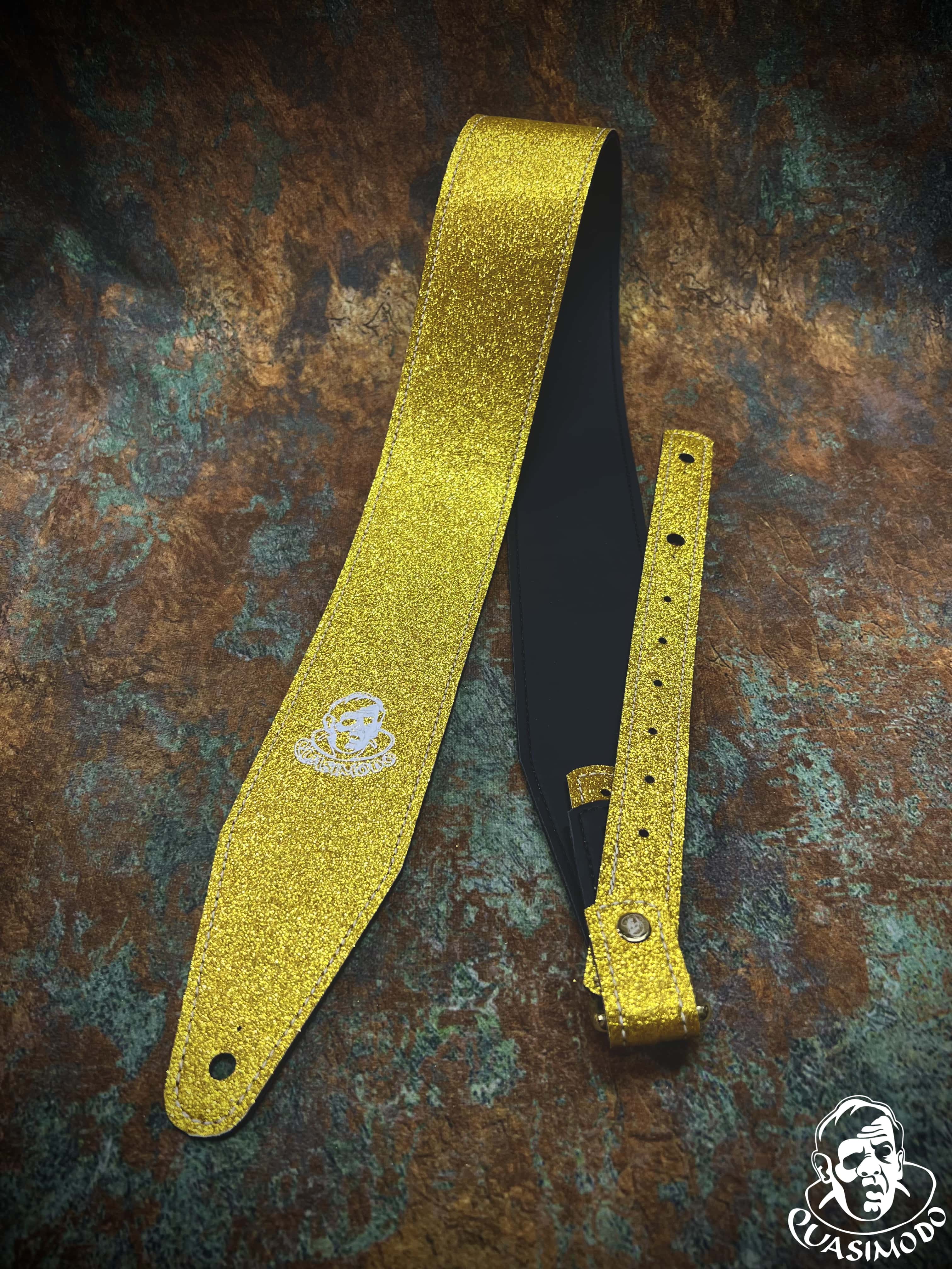 Image of Limited edition custom guitar strap-Face-Limit Design-L-317