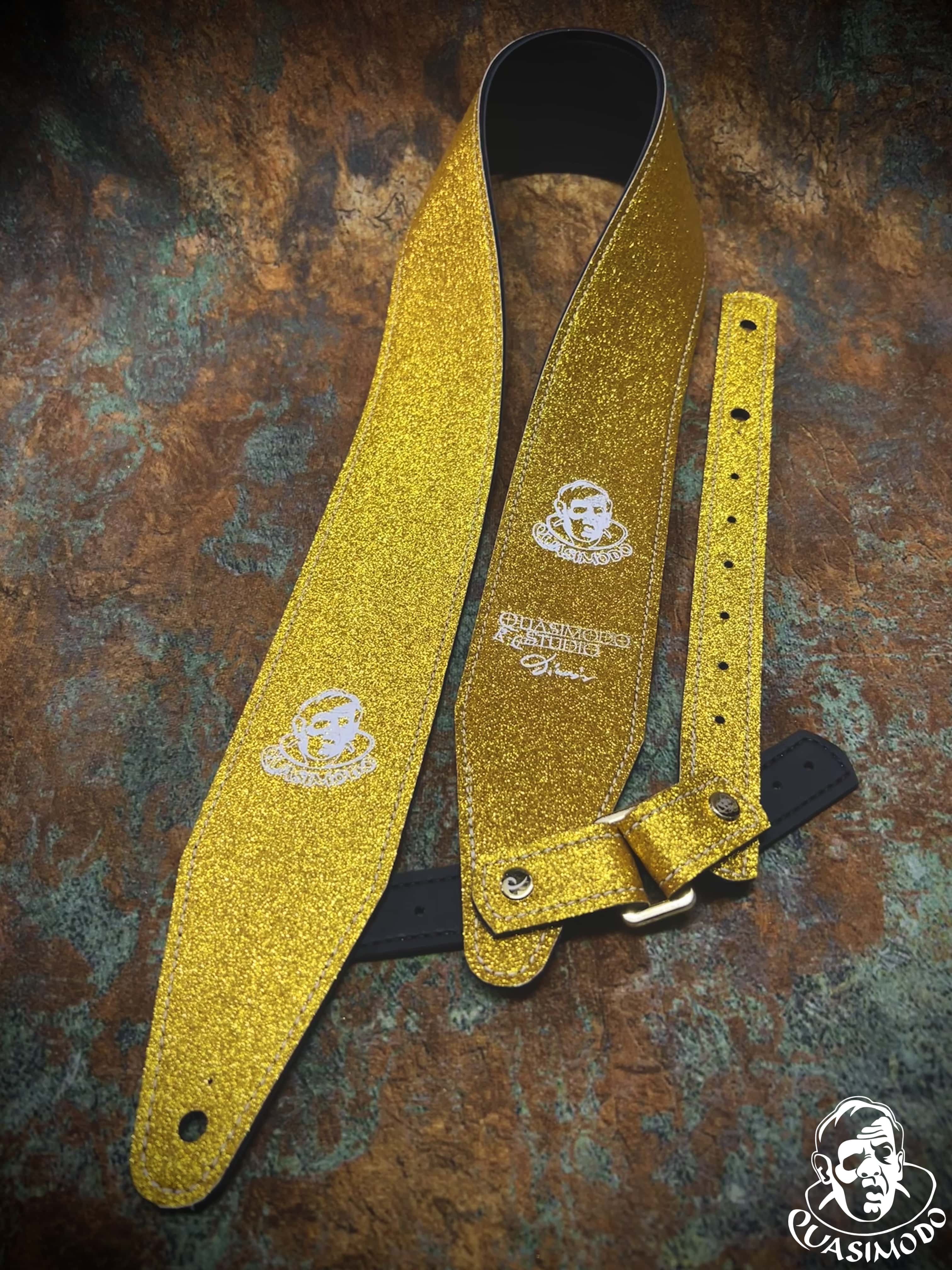 Image of Limited edition custom guitar strap-Face-Limit Design-L-317