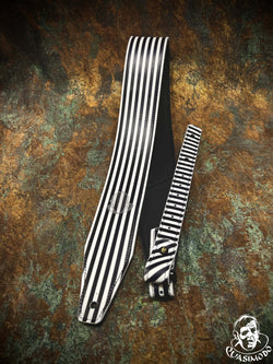 Image of Limited edition custom guitar strap-Face-Limit Design-L-318