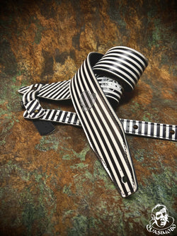 Image of Limited edition custom guitar strap-Face-Limit Design-L-318