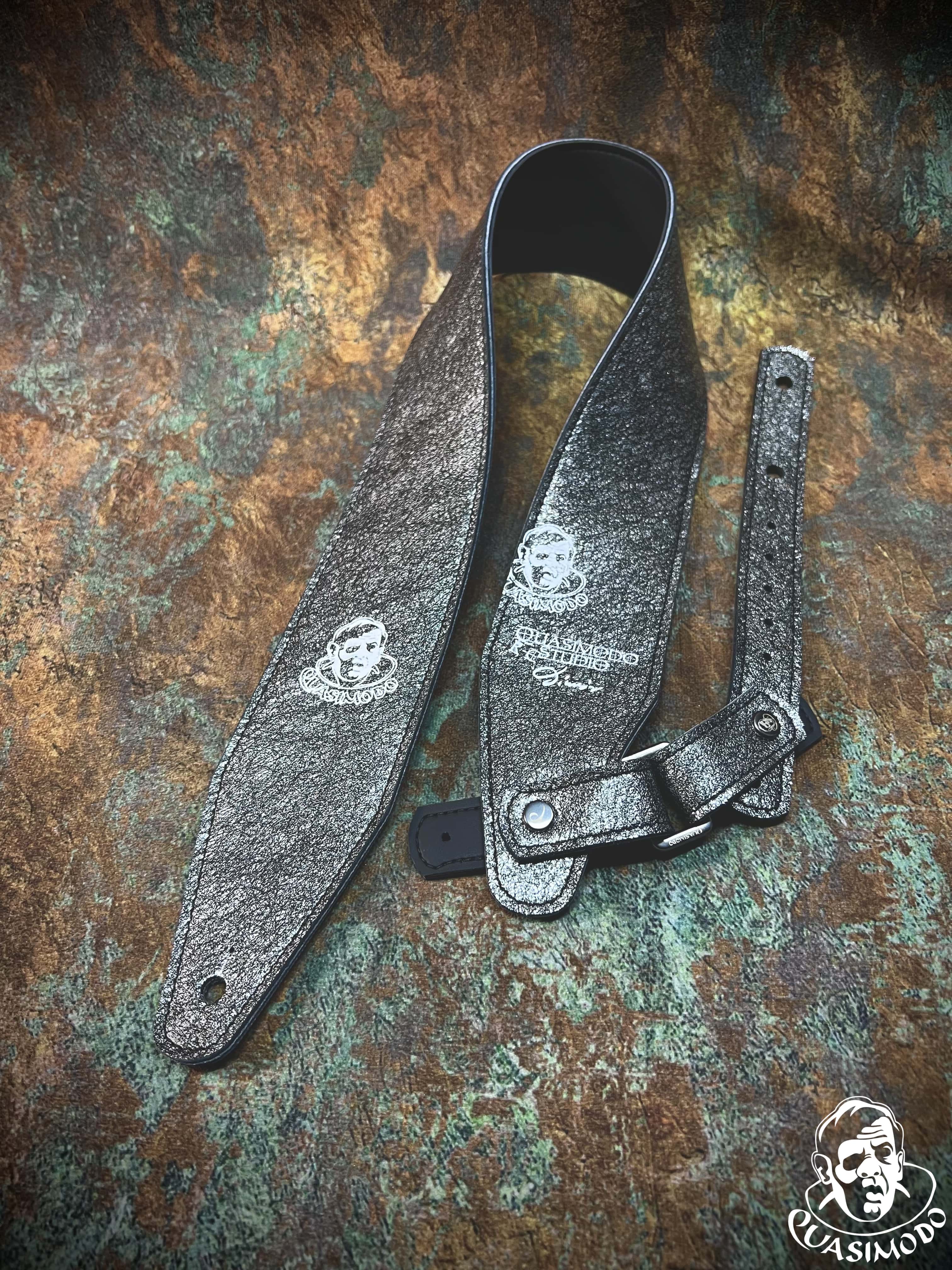 Image of Limited edition custom guitar strap-Face-Limit Design-L-343