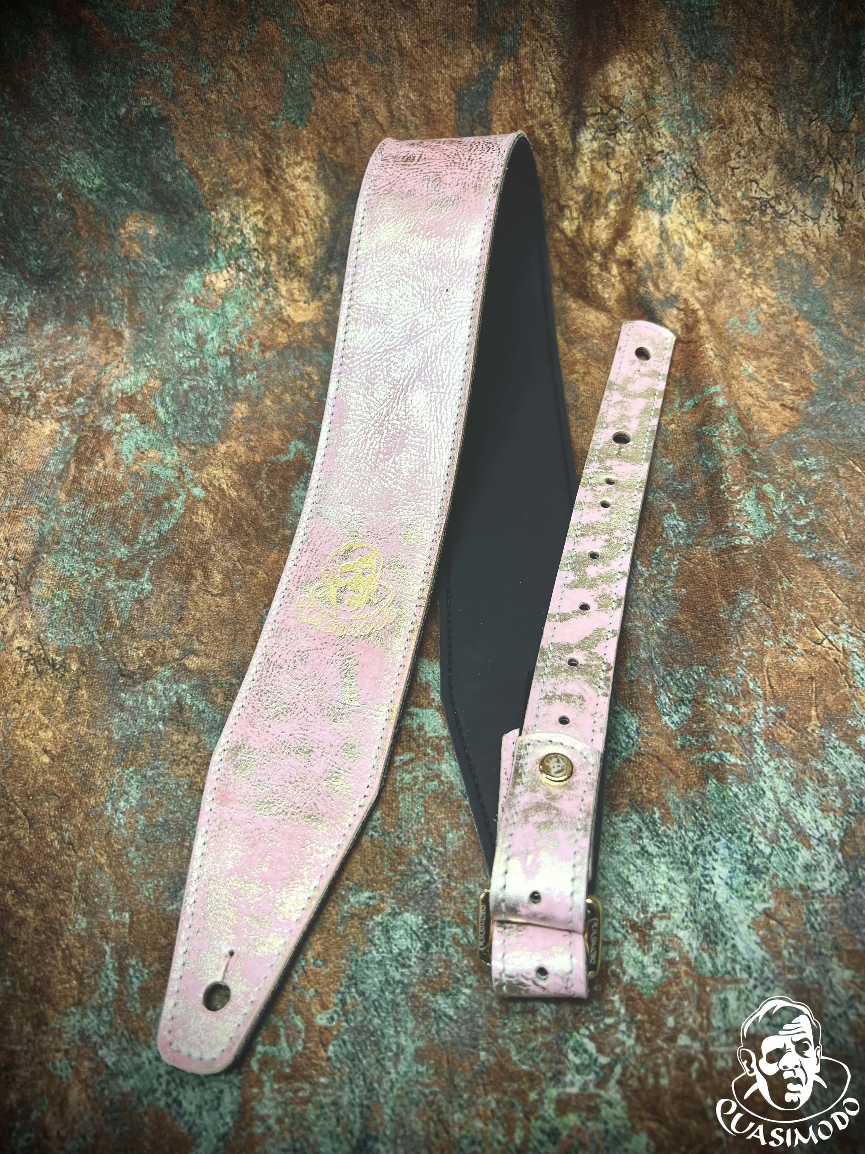Image of Limited edition custom guitar strap-Face-Limit Design-L-345