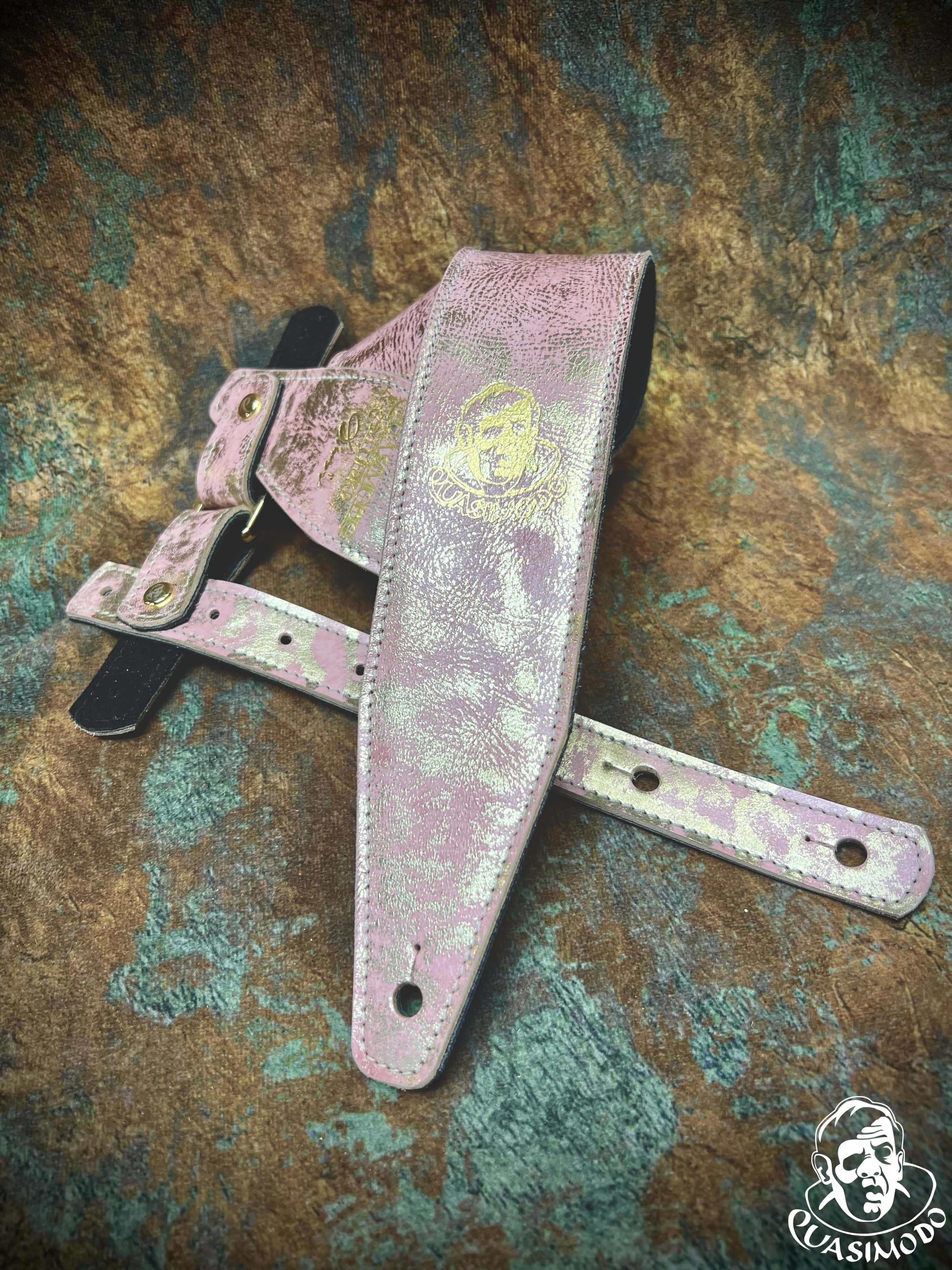 Image of Limited edition custom guitar strap-Face-Limit Design-L-345