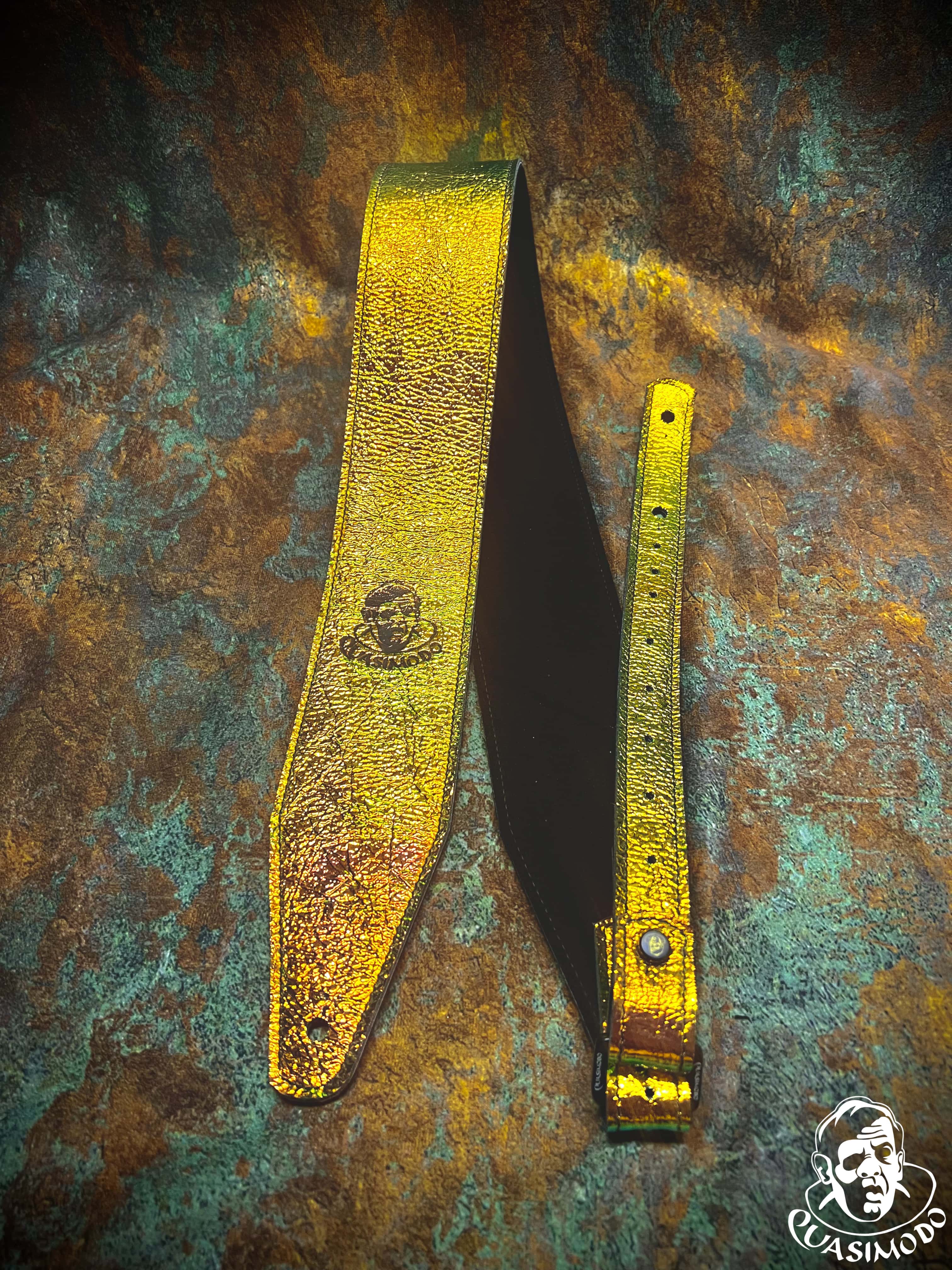 Image of Limited edition custom guitar strap-Face-Limit Design-L-360