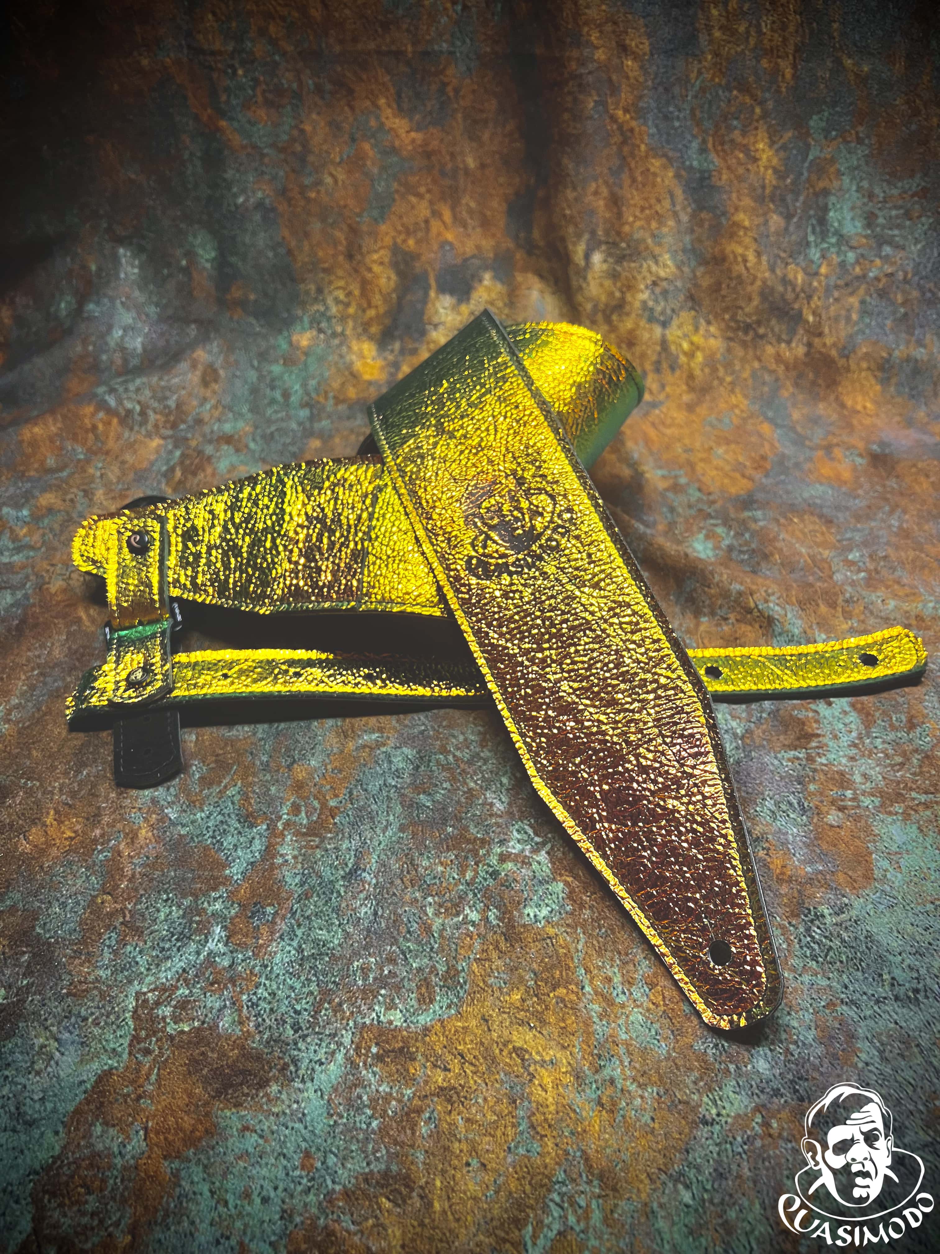 Image of Limited edition custom guitar strap-Face-Limit Design-L-360