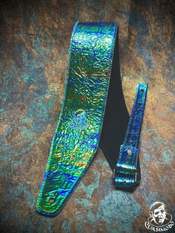 Image of Limited edition custom guitar strap-Face-Limit Design-L-364