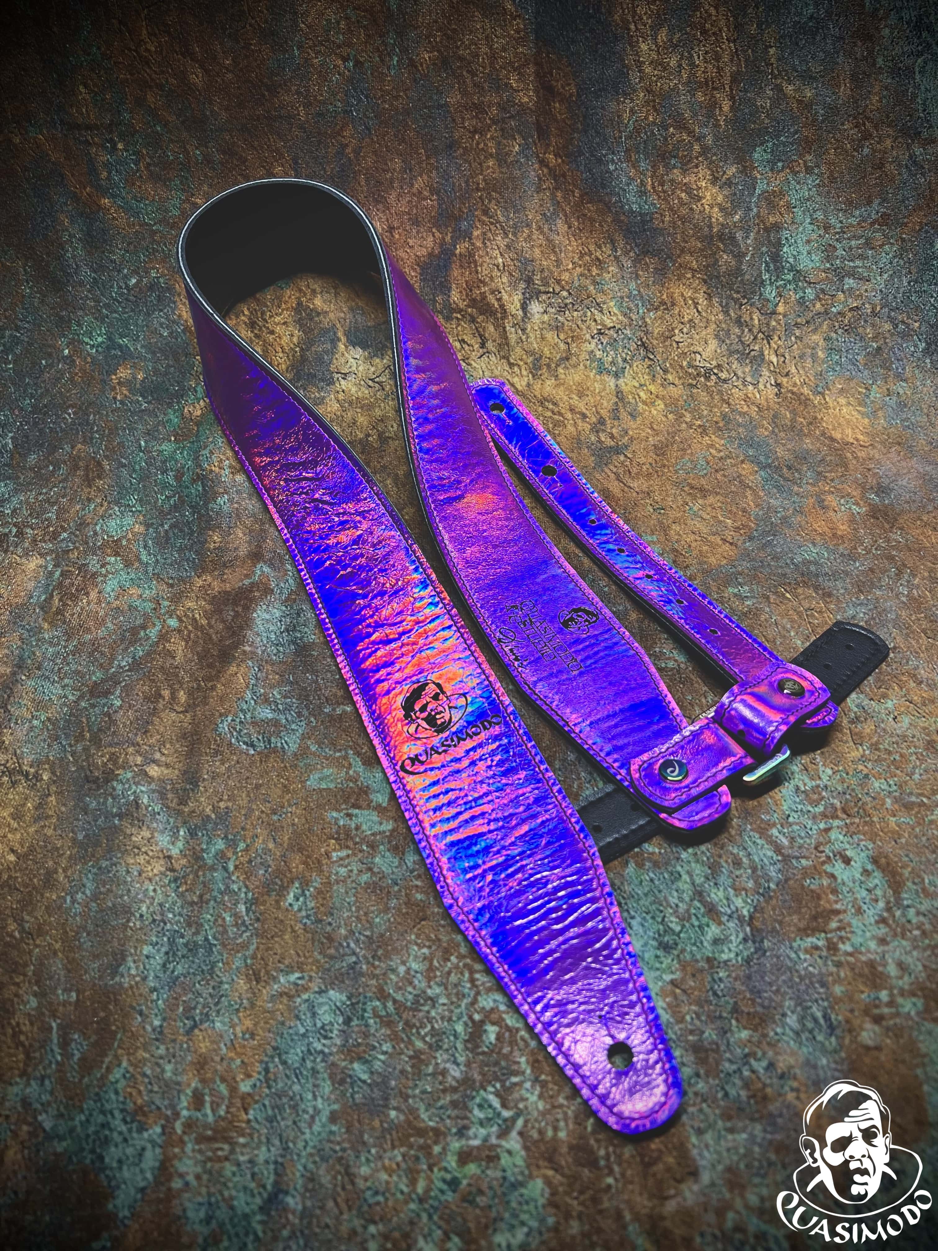 Image of Limited edition custom guitar strap-Face-Limit Design-L-367