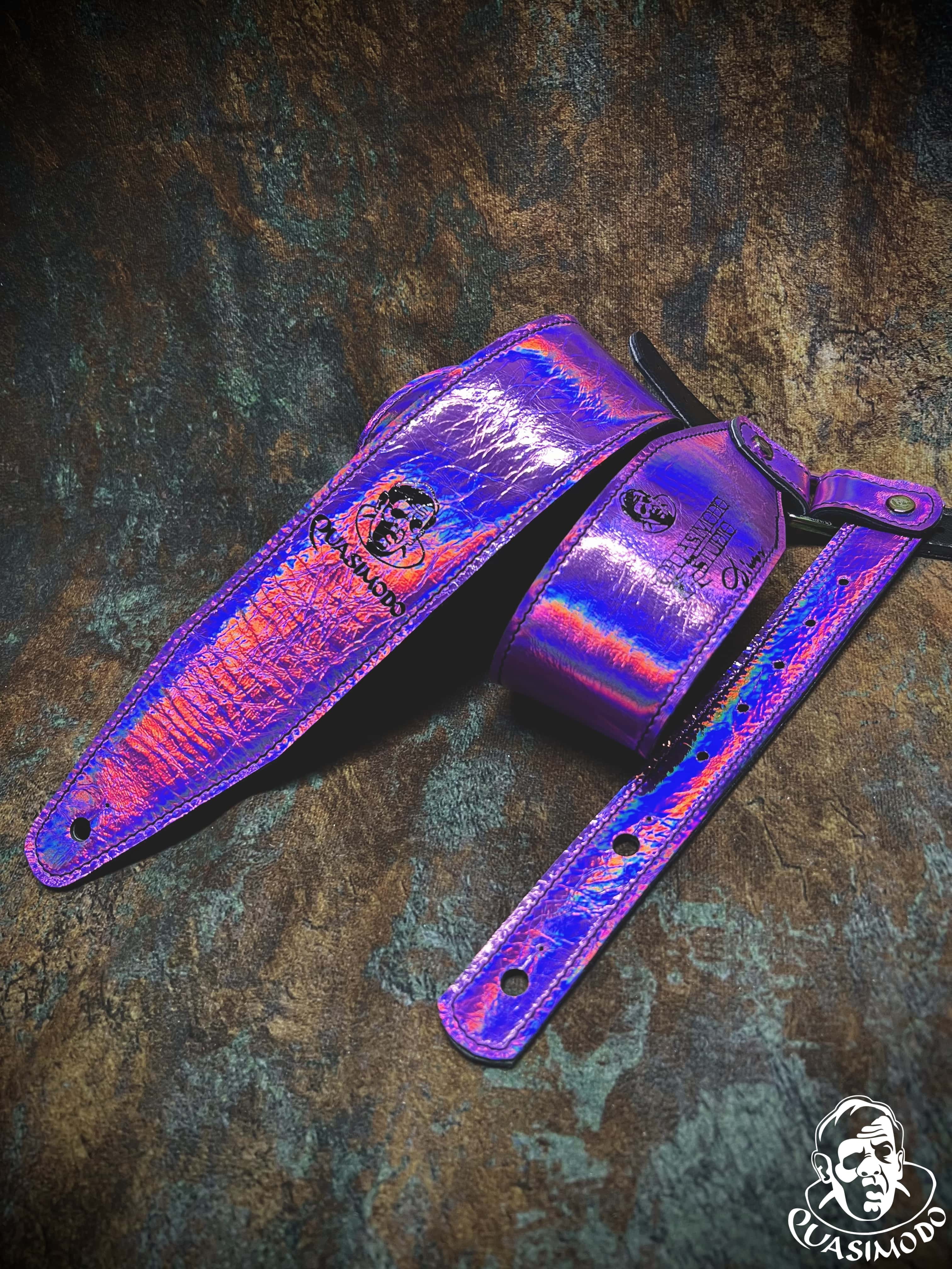 Limited edition custom guitar strap-Face-Limit Design-L-367