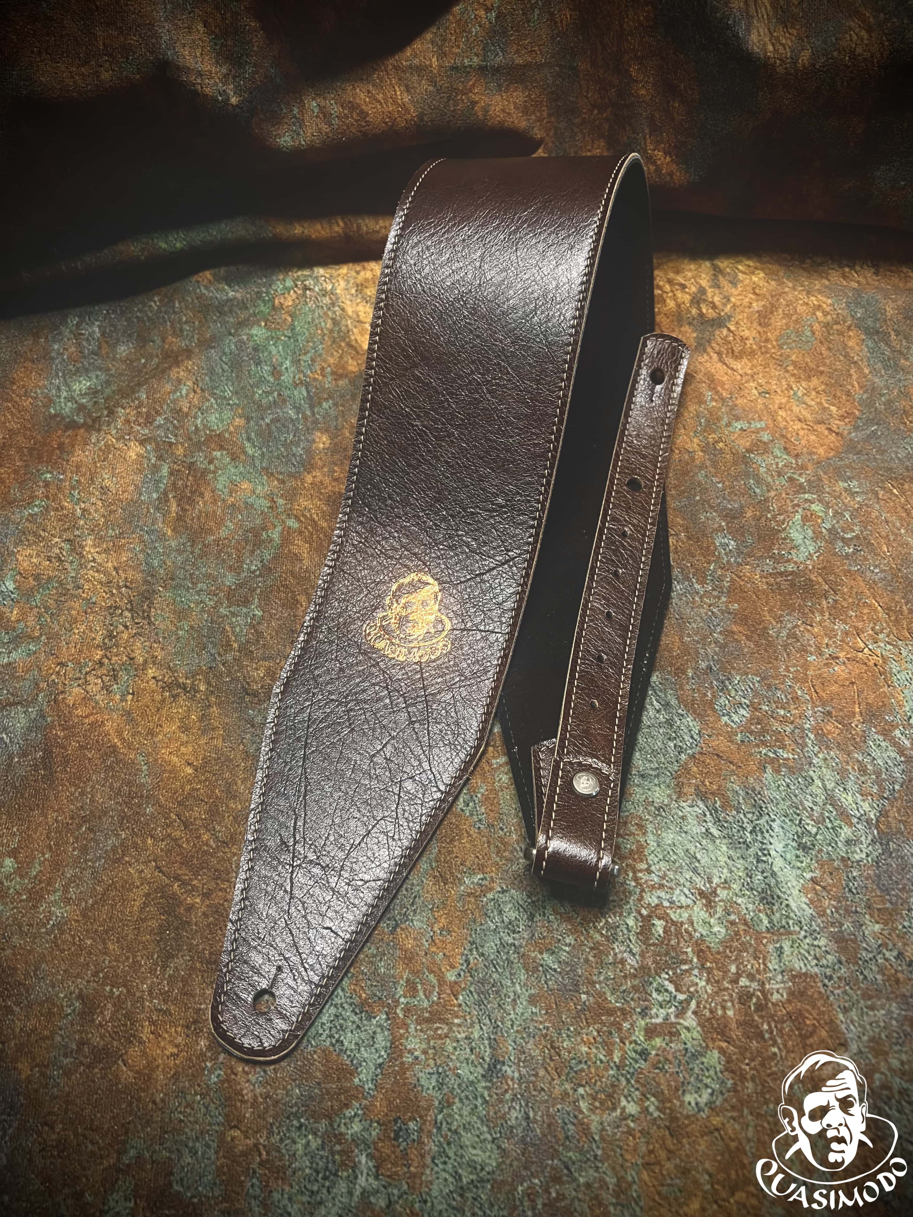 Image of Limited edition custom guitar strap-Face-Limit Design-L-383