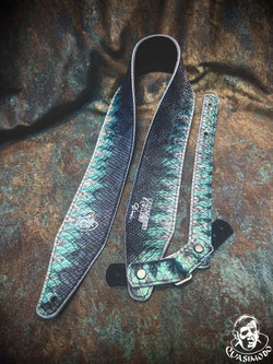 Image of Limited edition custom guitar strap-Face-Limit Design-L-412