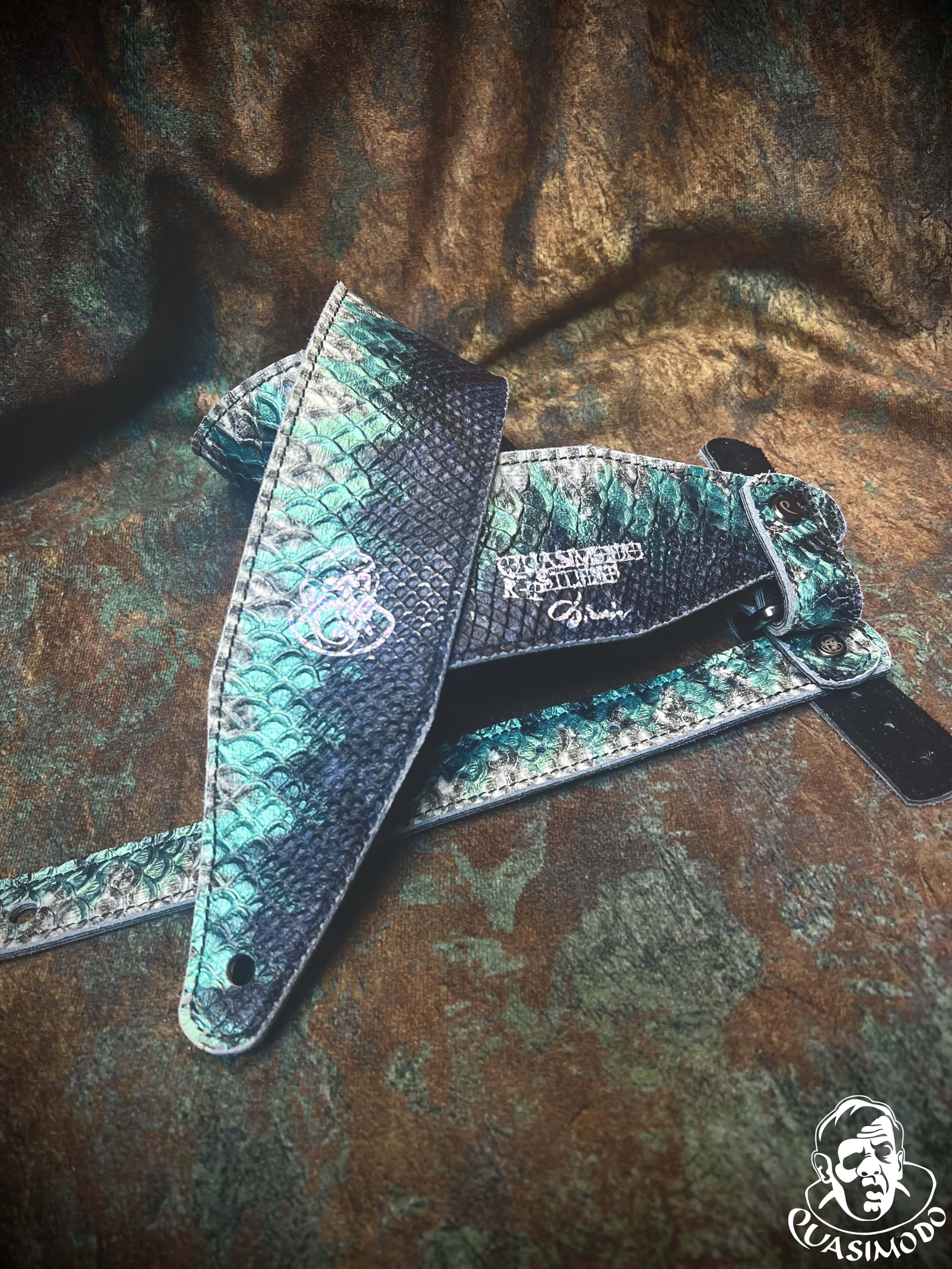 Limited edition custom guitar strap-Face-Limit Design-L-412