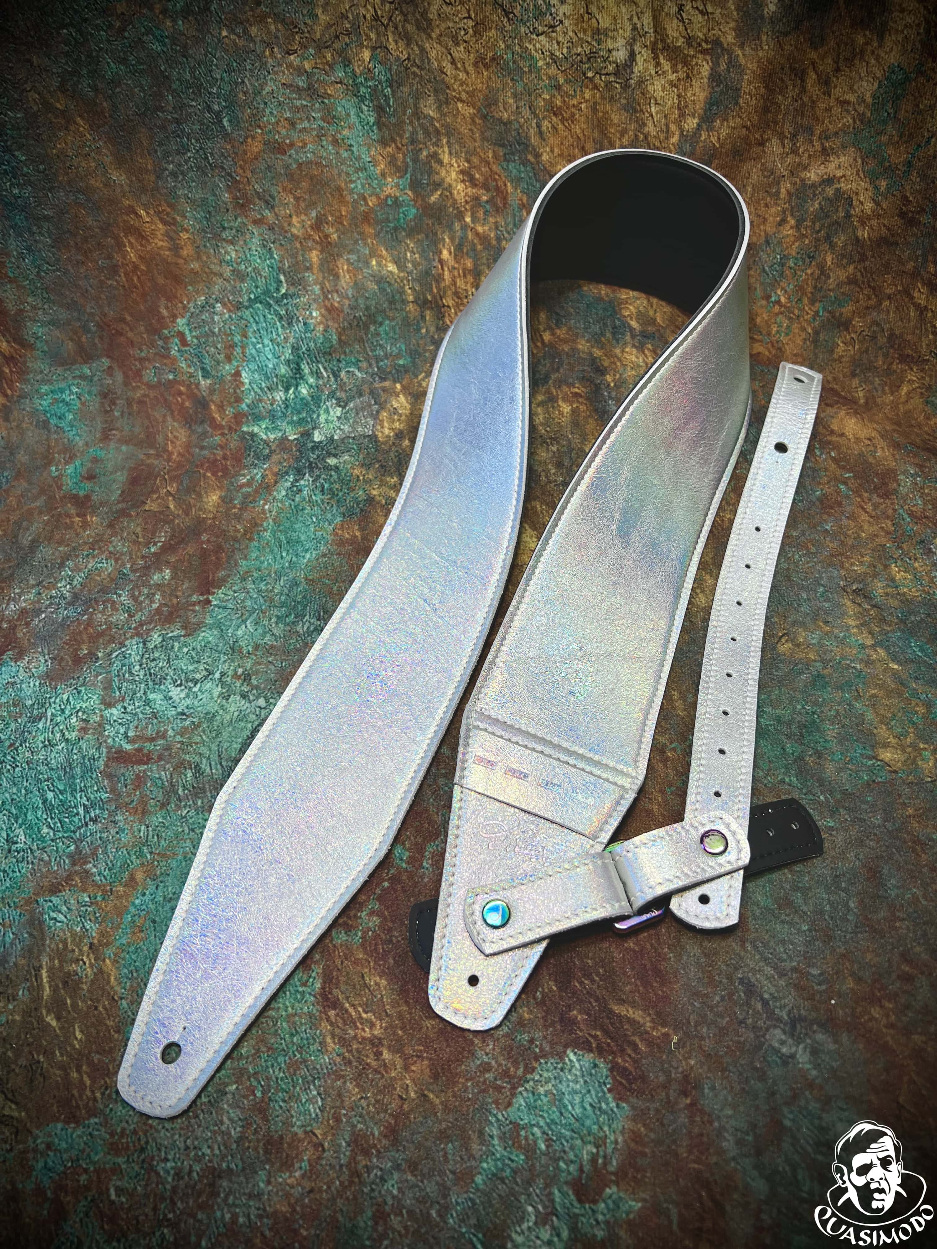 Image of Limited edition custom guitar strap-Face-Limit Design-L-451