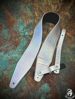 Image of Limited edition custom guitar strap-Face-Limit Design-L-451