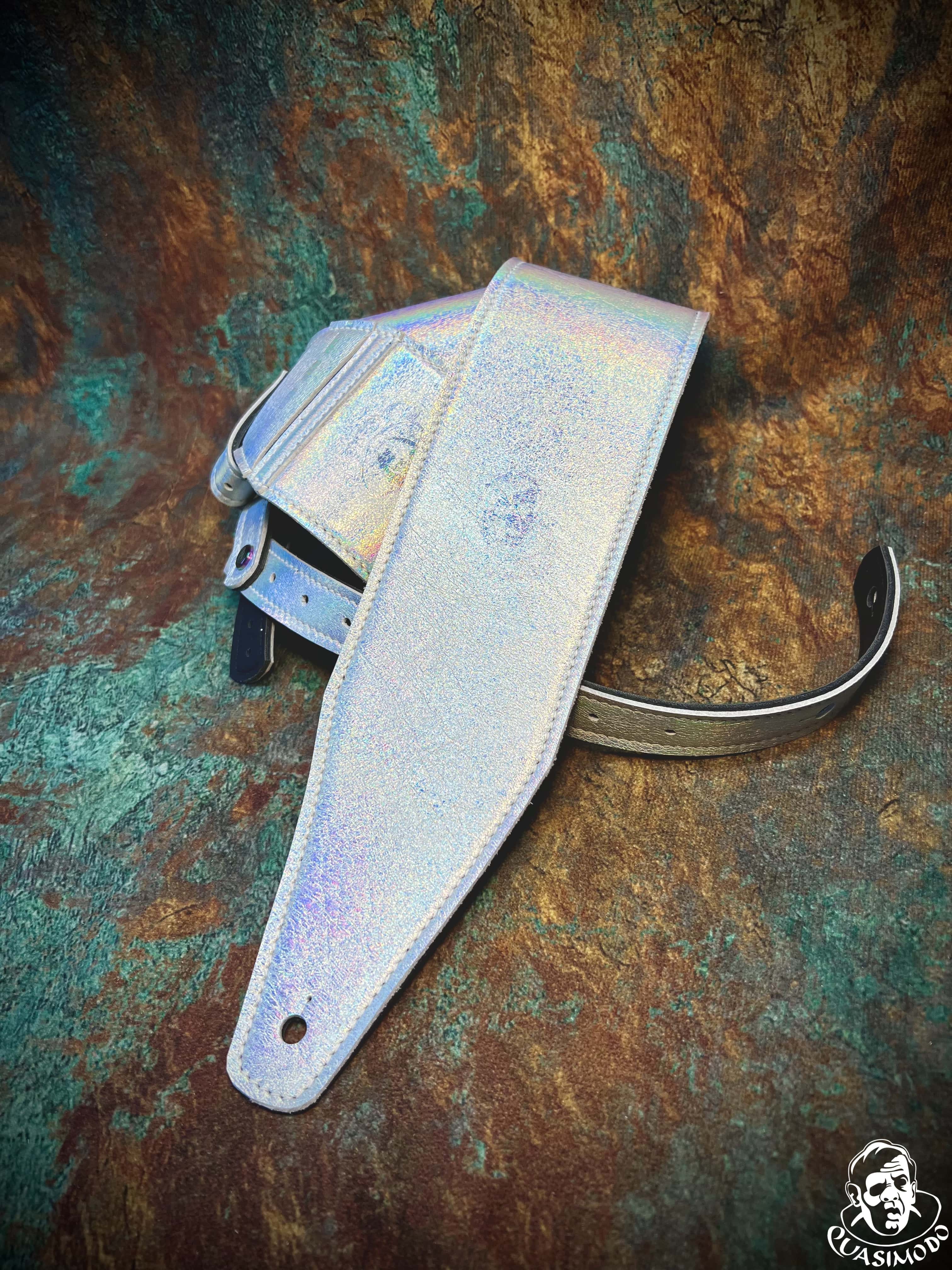 Image of Limited edition custom guitar strap-Face-Limit Design-L-451