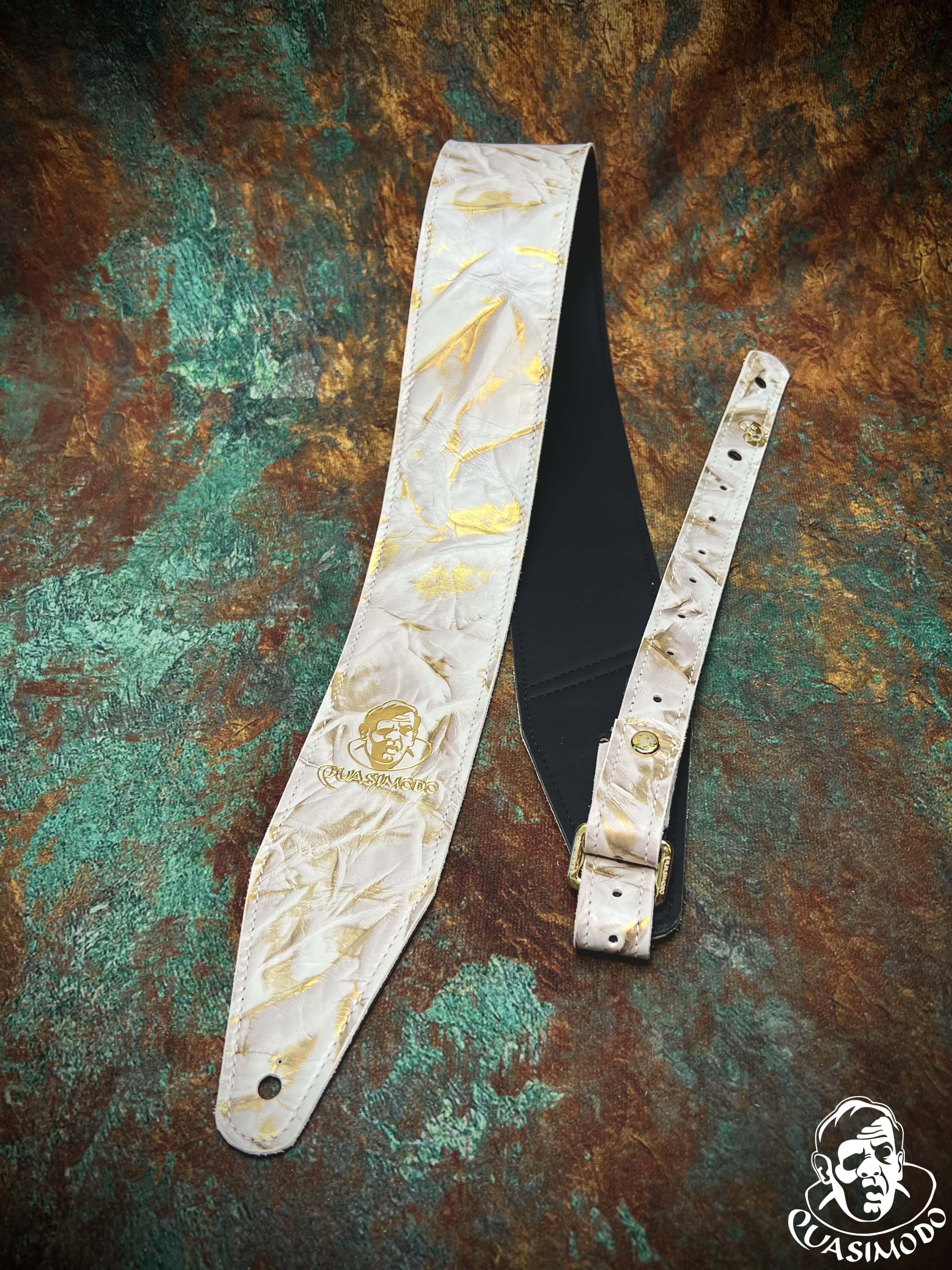 Image of Limited edition custom guitar strap-Face-Limit Design-L-475