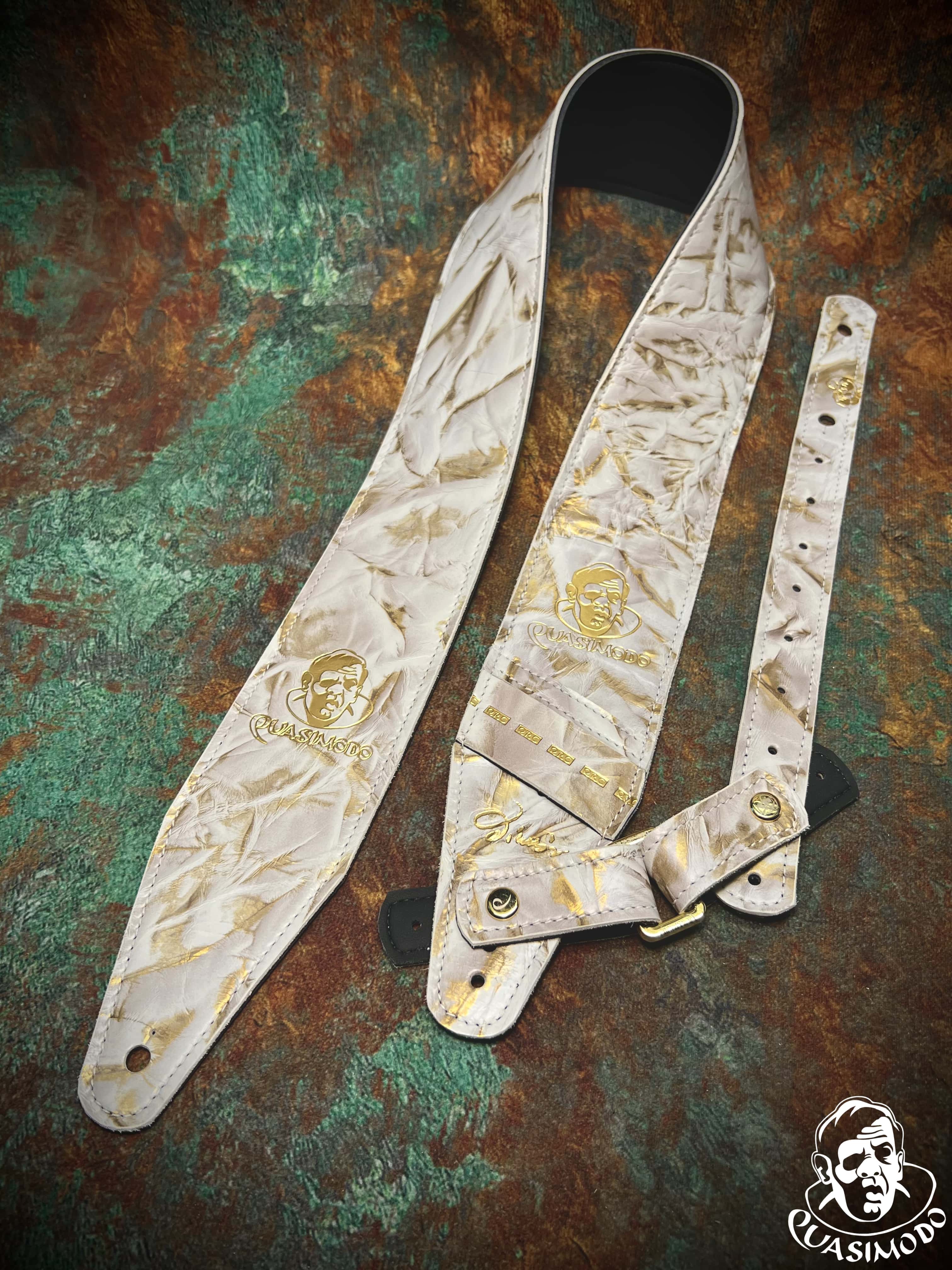 Image of Limited edition custom guitar strap-Face-Limit Design-L-475