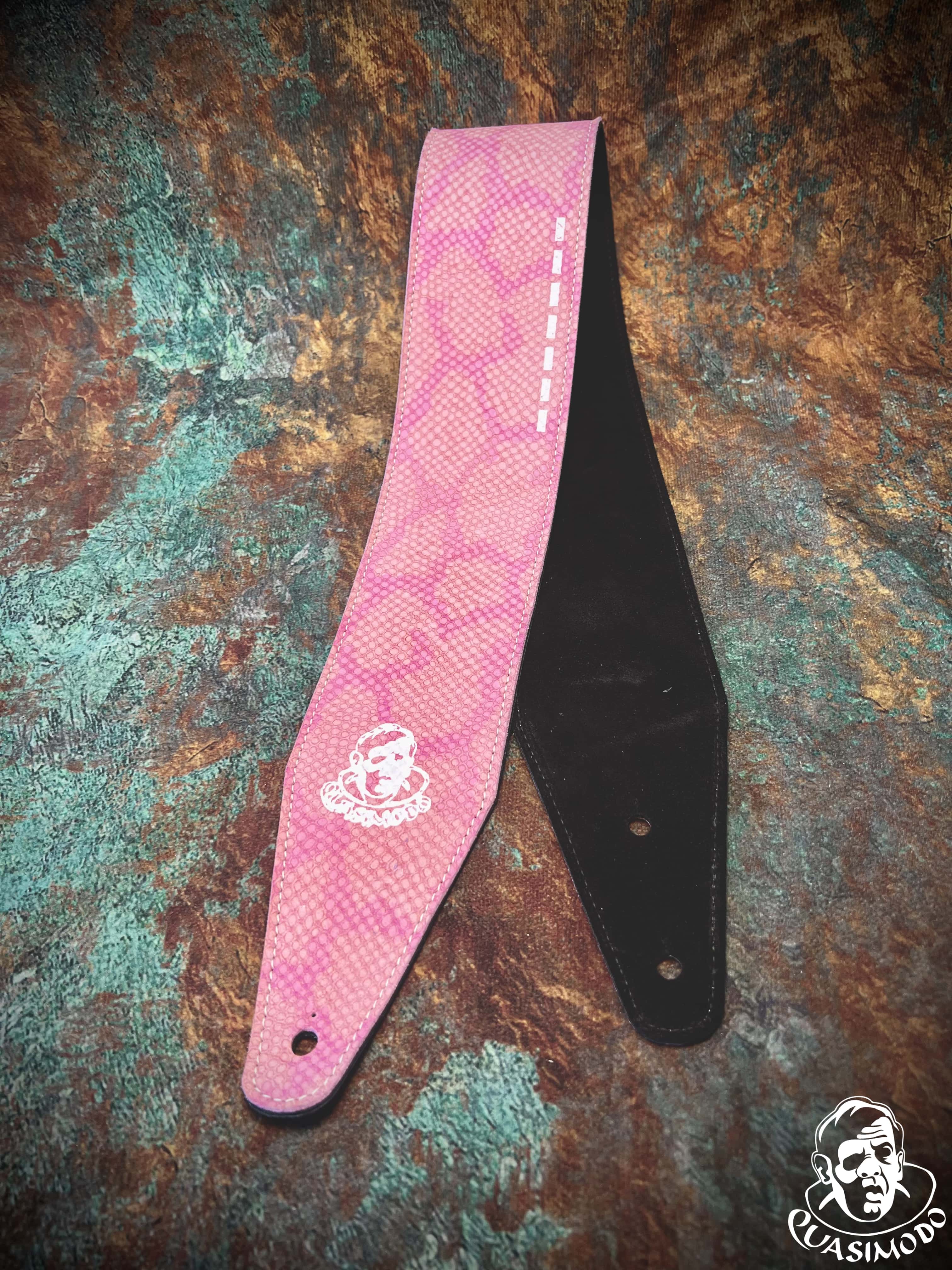 Image of Limited edition custom guitar strap-Face-Limit Design-L-477