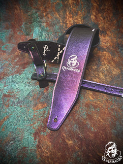 Image of Limited edition custom guitar strap-Face-Limit Design-L-497