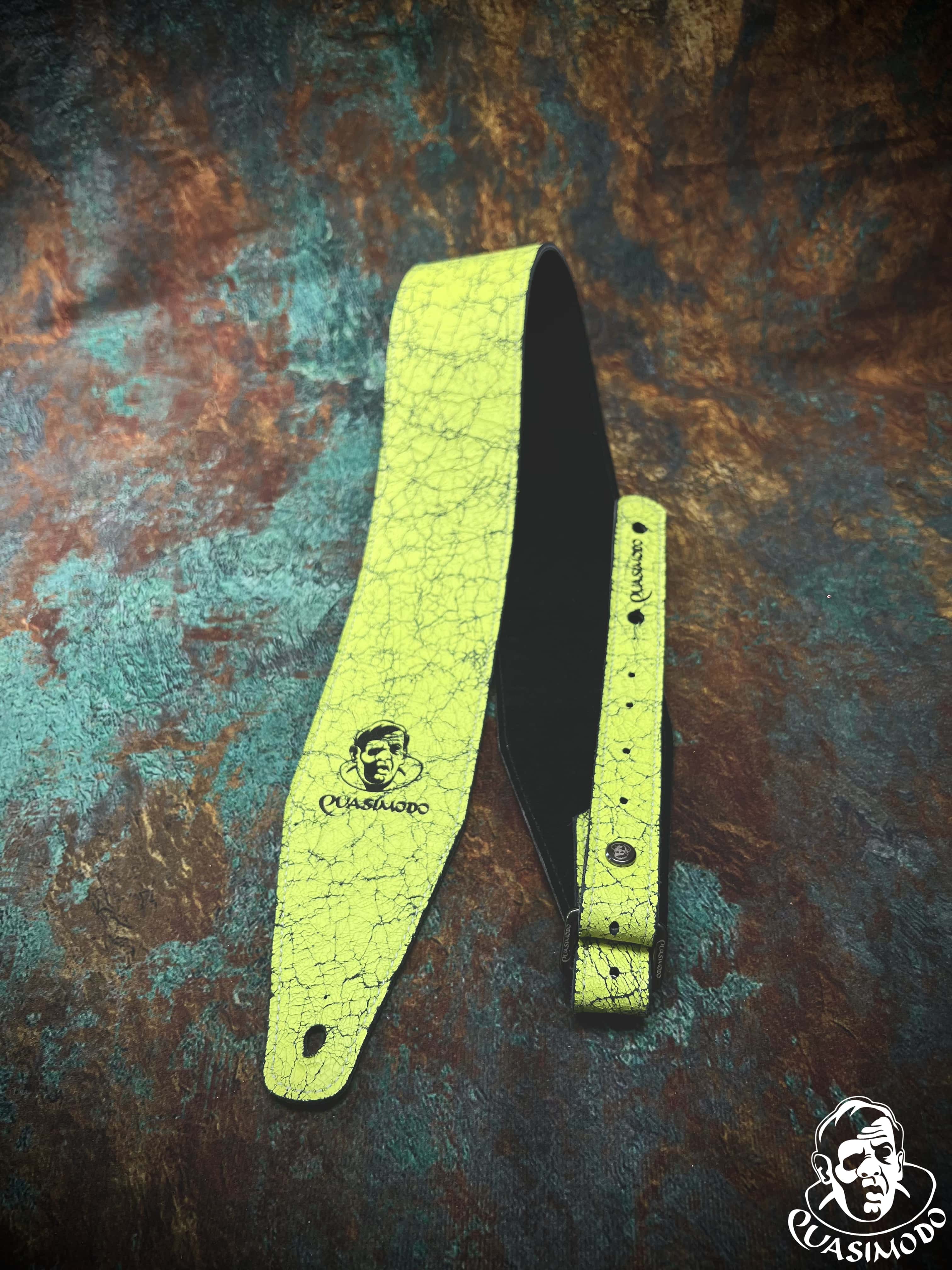 Image of Limited edition custom guitar strap-Face-Limit Design-L-543