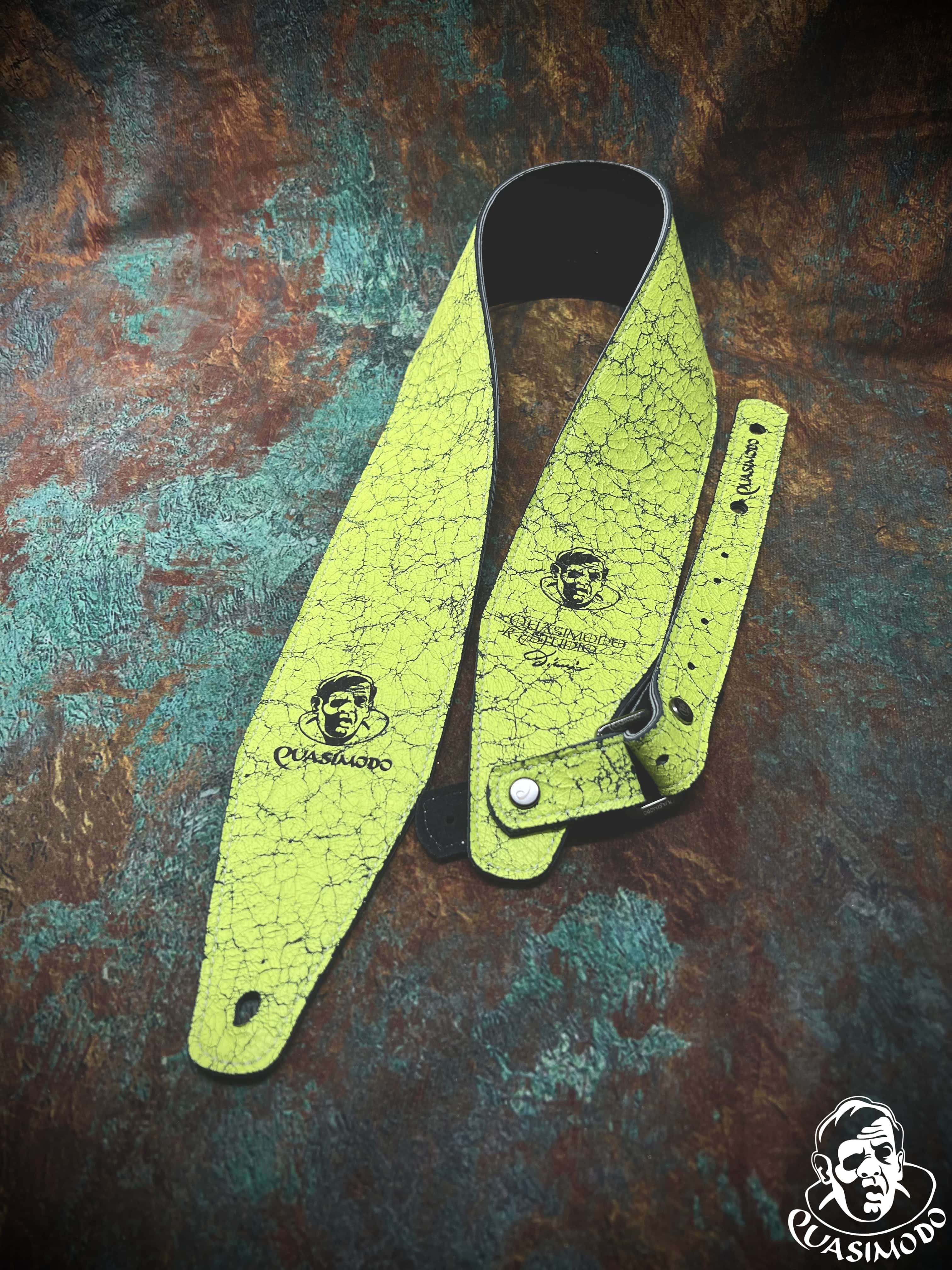 Image of Limited edition custom guitar strap-Face-Limit Design-L-543