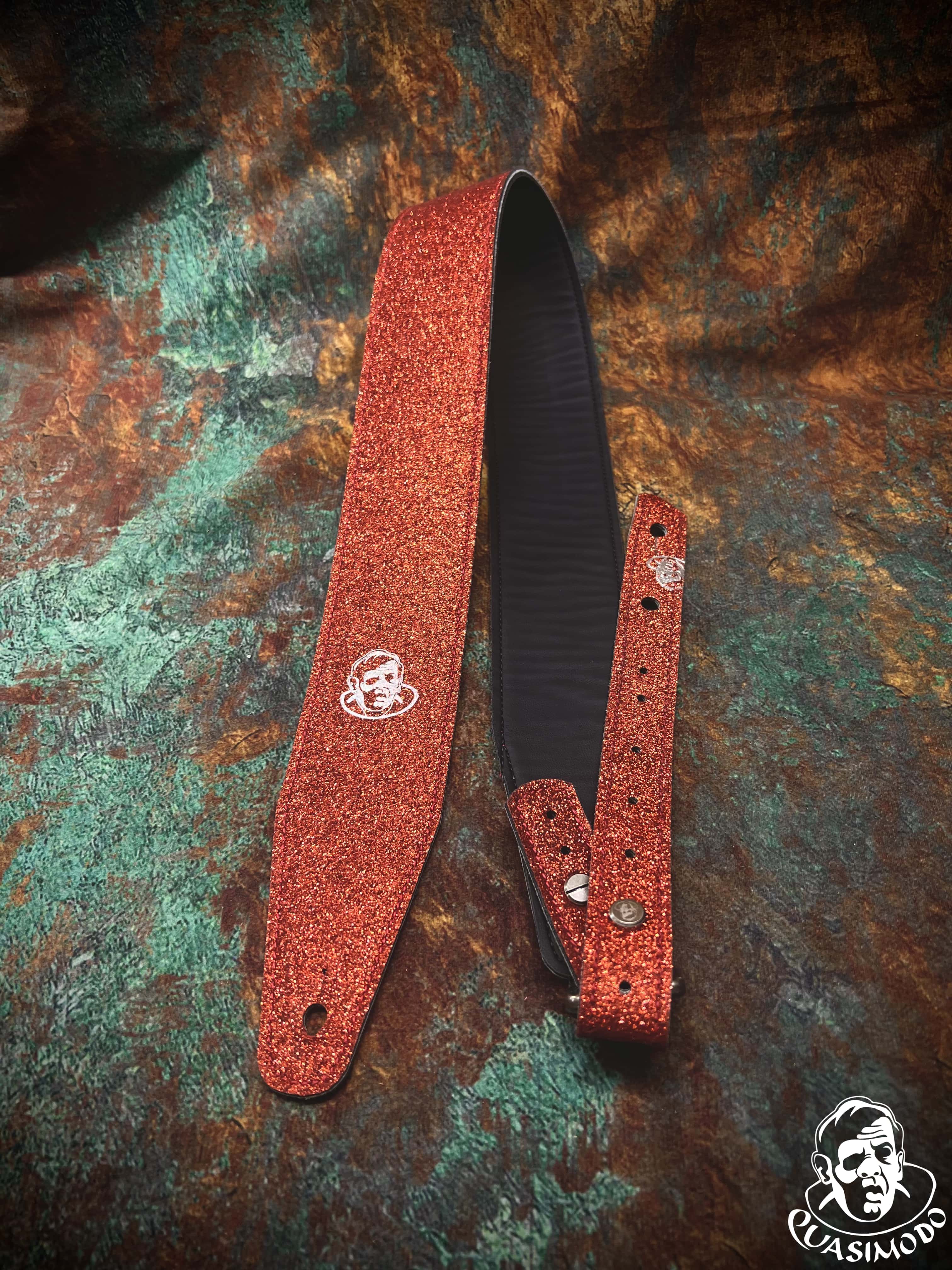 Image of Limited edition custom guitar strap-Face-Limit Design-L-545