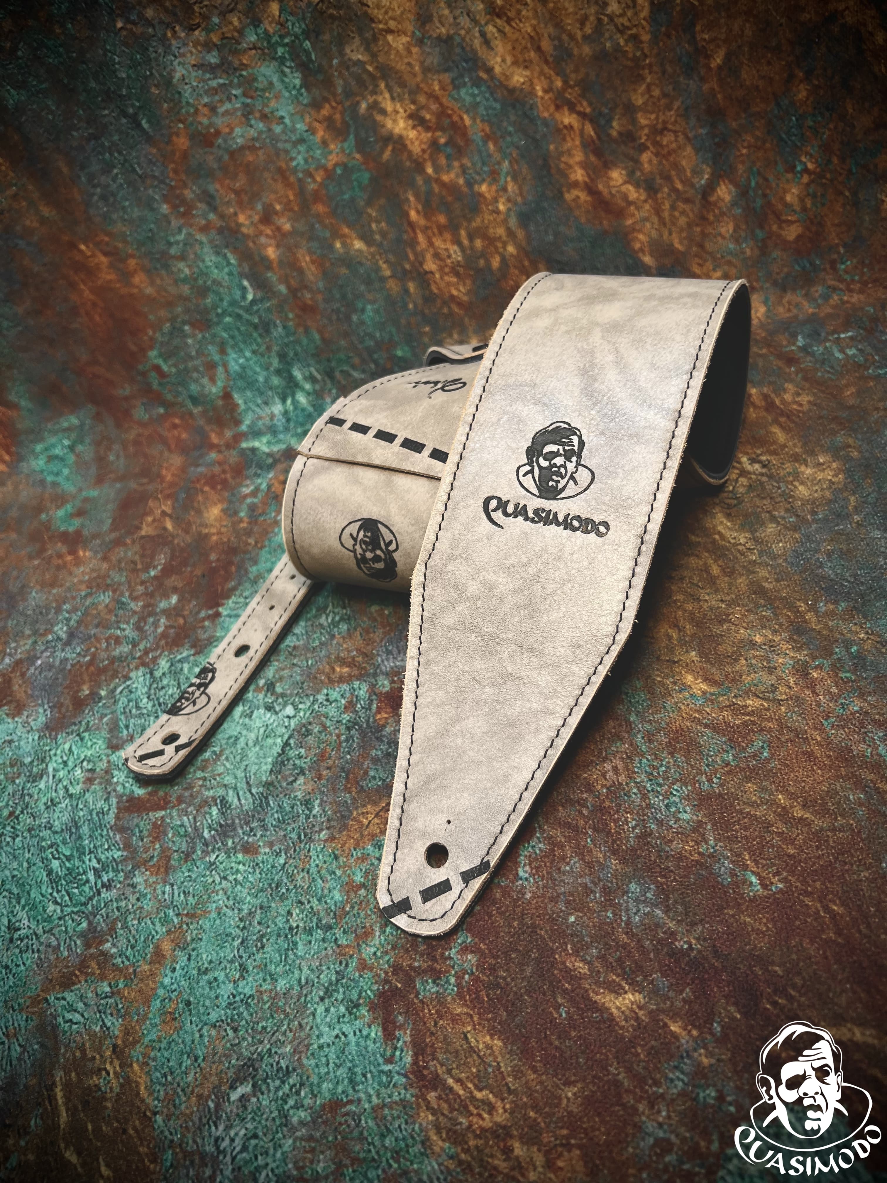 Limited edition custom guitar strap-Face-Limit Design-L-565