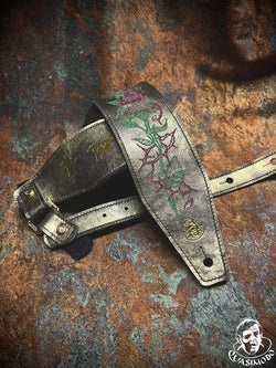 Image of Master handmade creative guitar straps-Face-Master Design-M-011