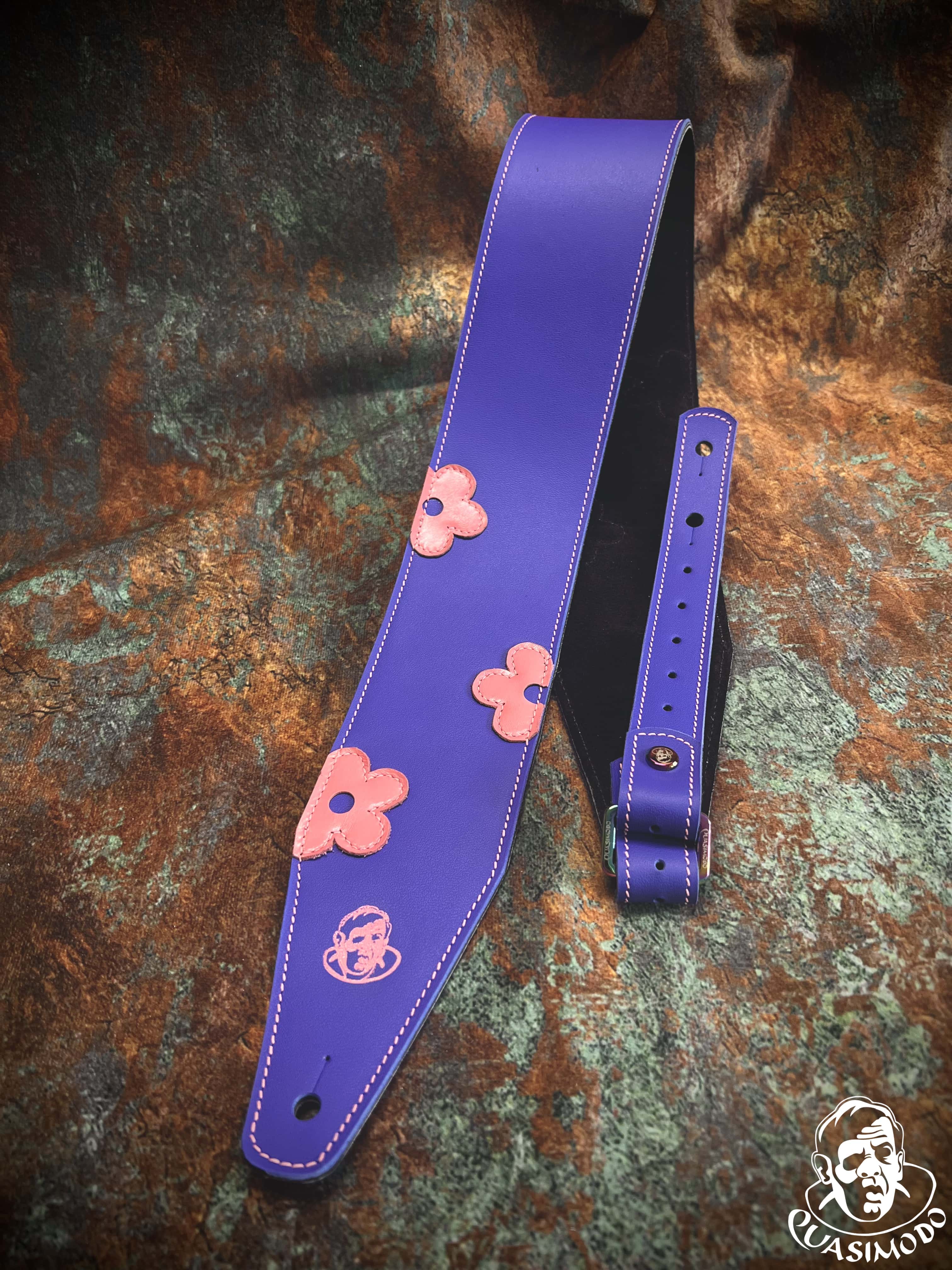 Image of Master handmade creative guitar straps-Face-Master Design-M-024